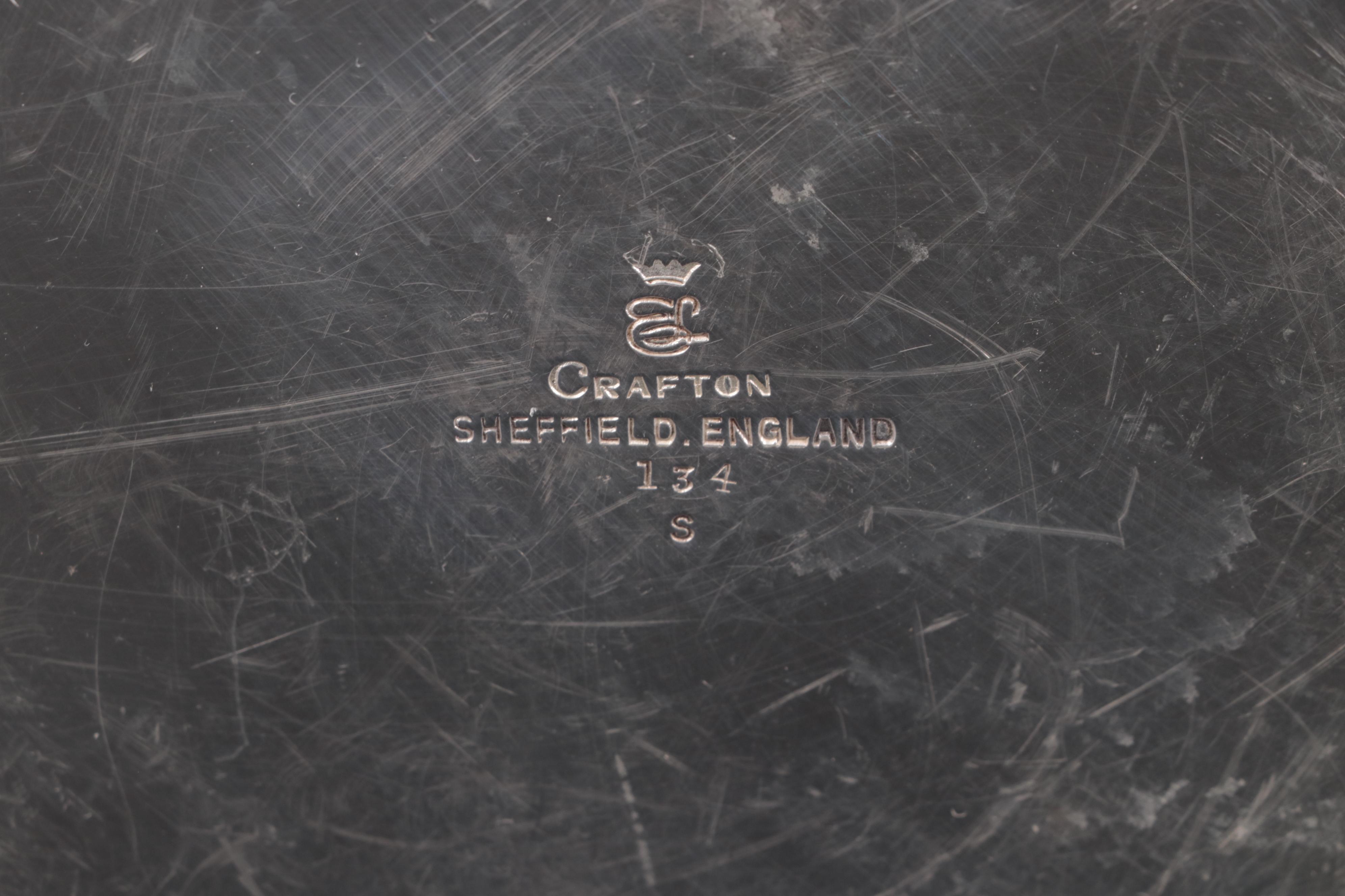 Crafton Sheffield Silver Plate Coffee Set, 1940s