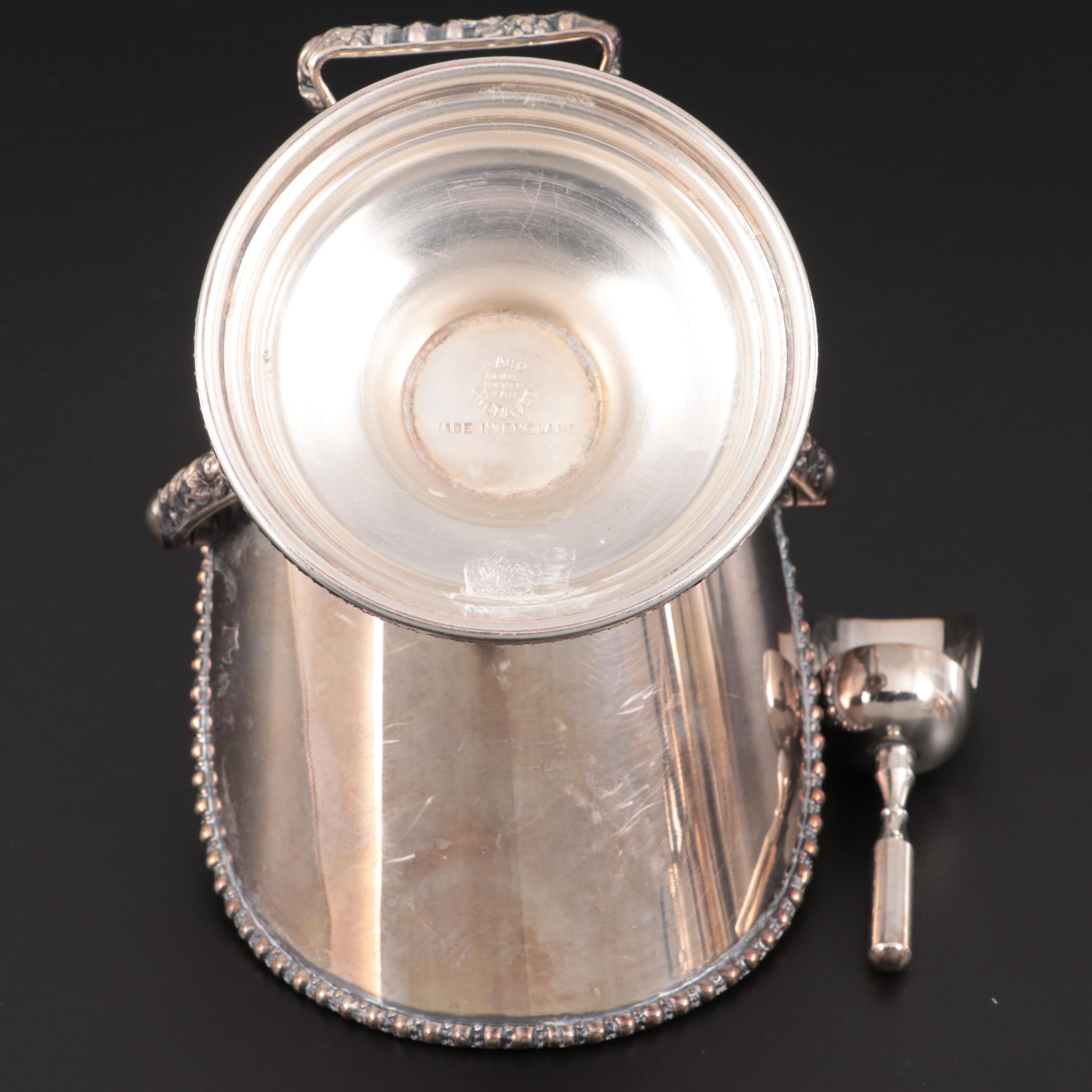 Crafton Sheffield Silver Plate Coffee Set, 1940s