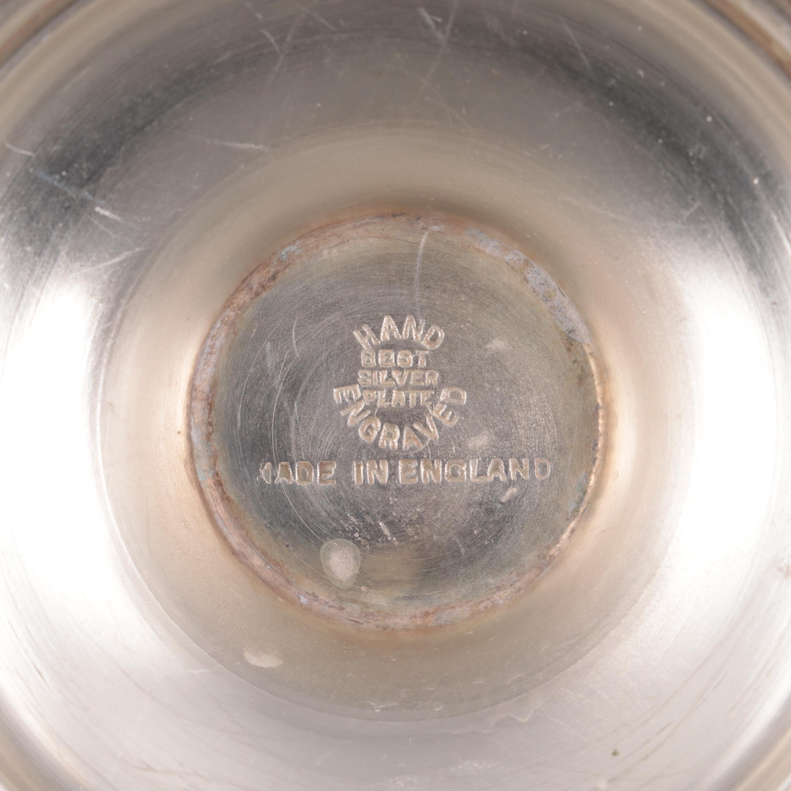 Crafton Sheffield Silver Plate Coffee Set, 1940s