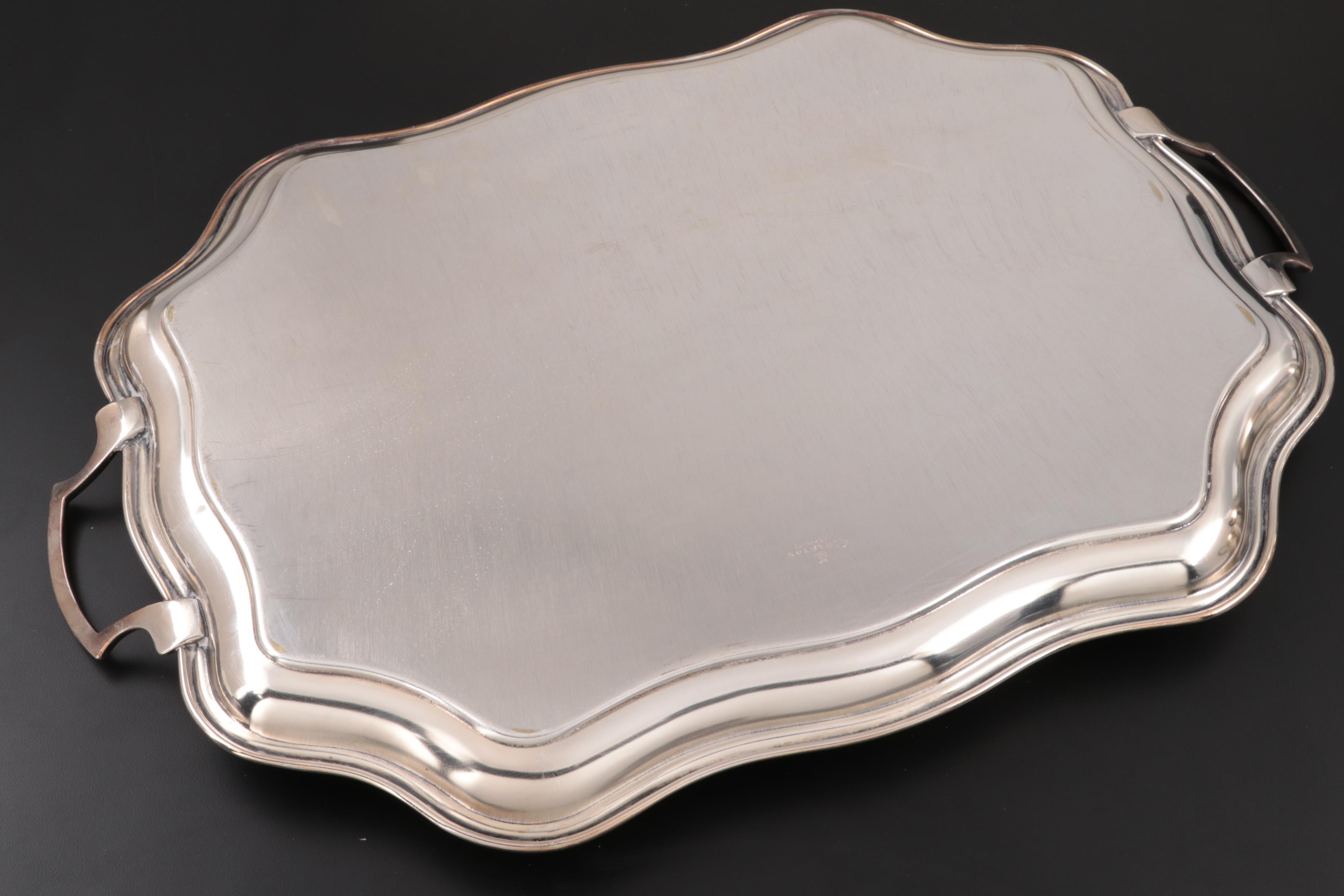 Crafton Sheffield Silver Plate Coffee Set, 1940s