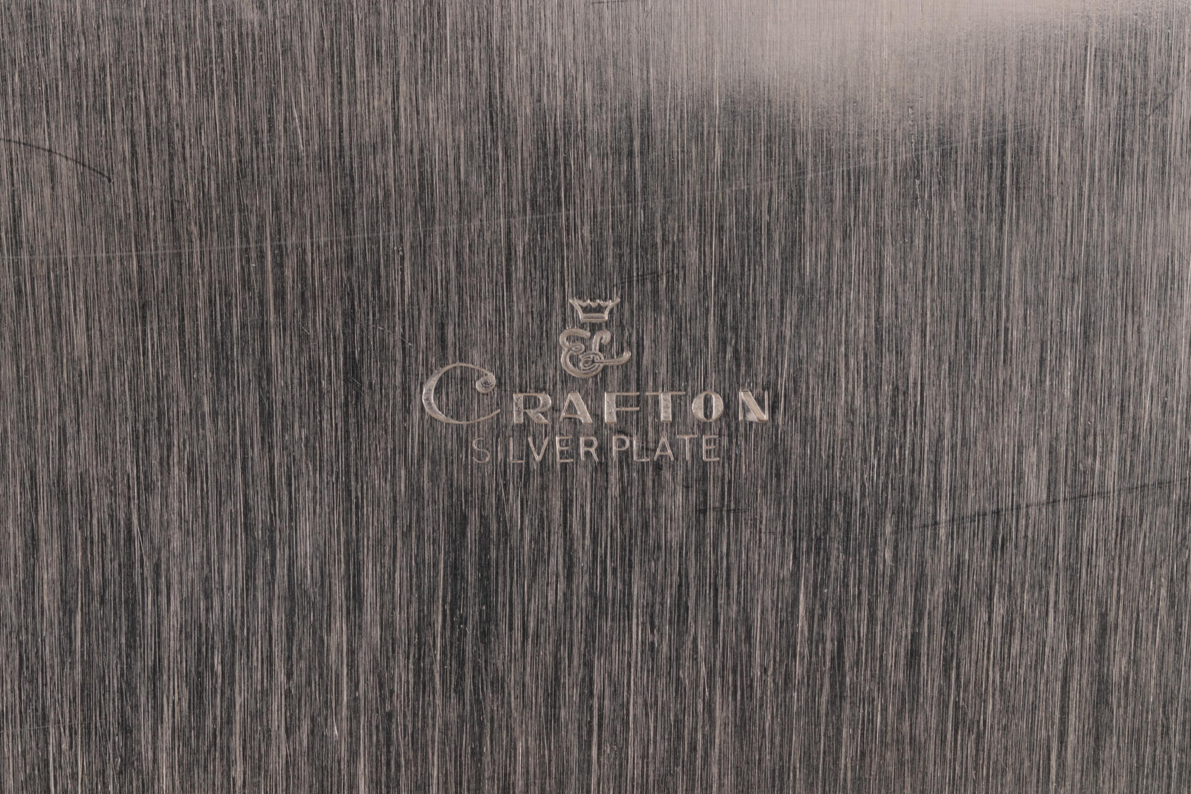 Crafton Sheffield Silver Plate Coffee Set, 1940s