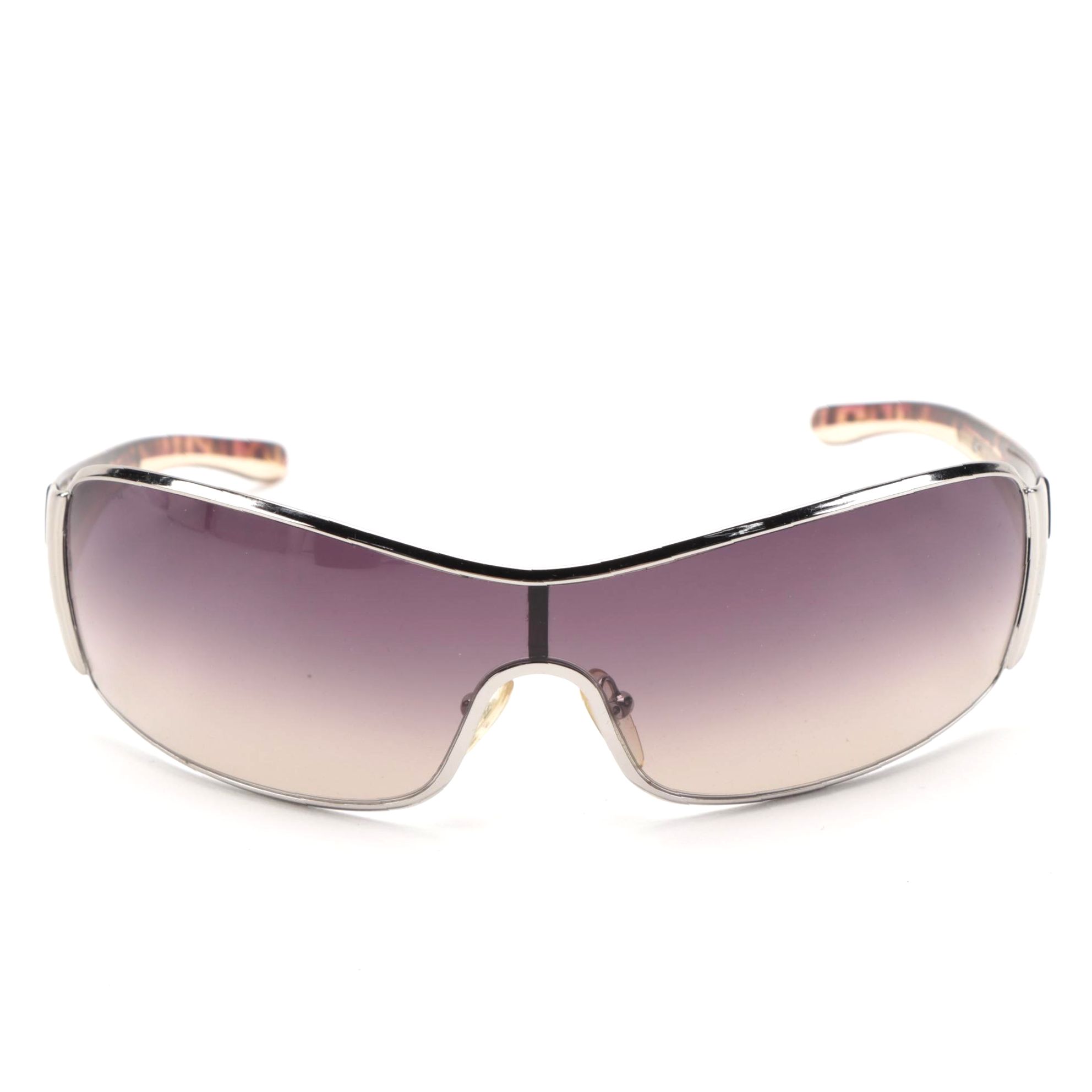 Prada SPR 53H Gradient Wrap Sunglasses with Case