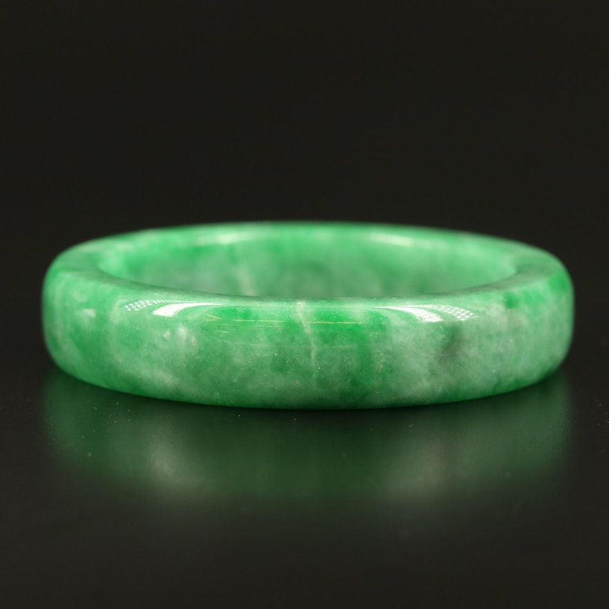 Jadeite Hololith Bangle