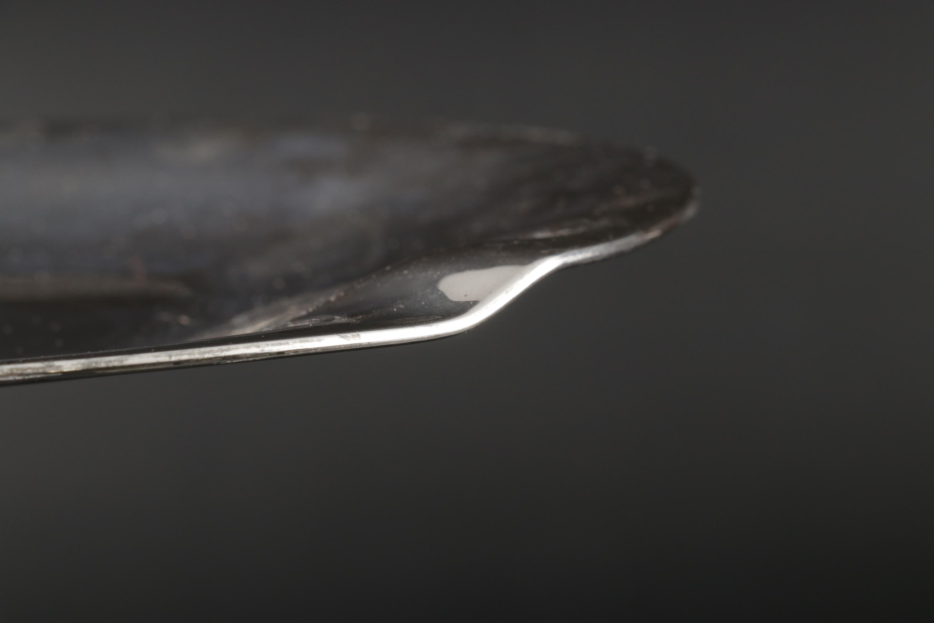 Tiffany & Co. for Elsa Peretti "Thumbprint" Sterling Silver Plate