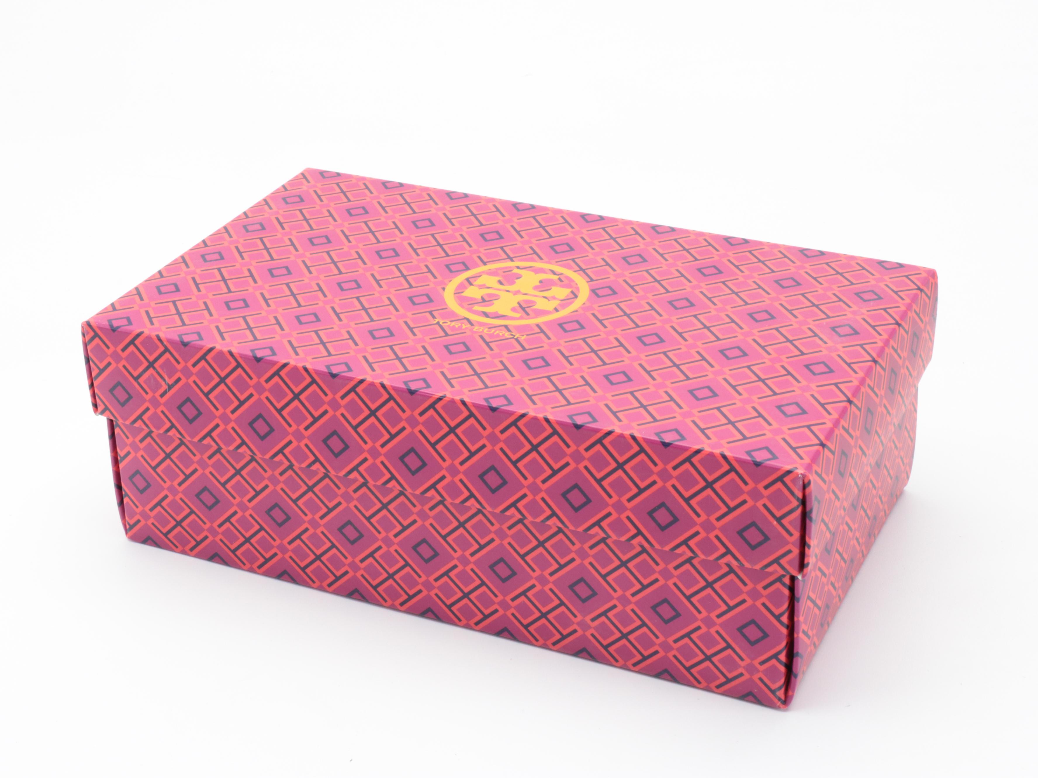 Tory Burch Miller Black Leather Sandals and Emil Espadrille Wedge Sandals