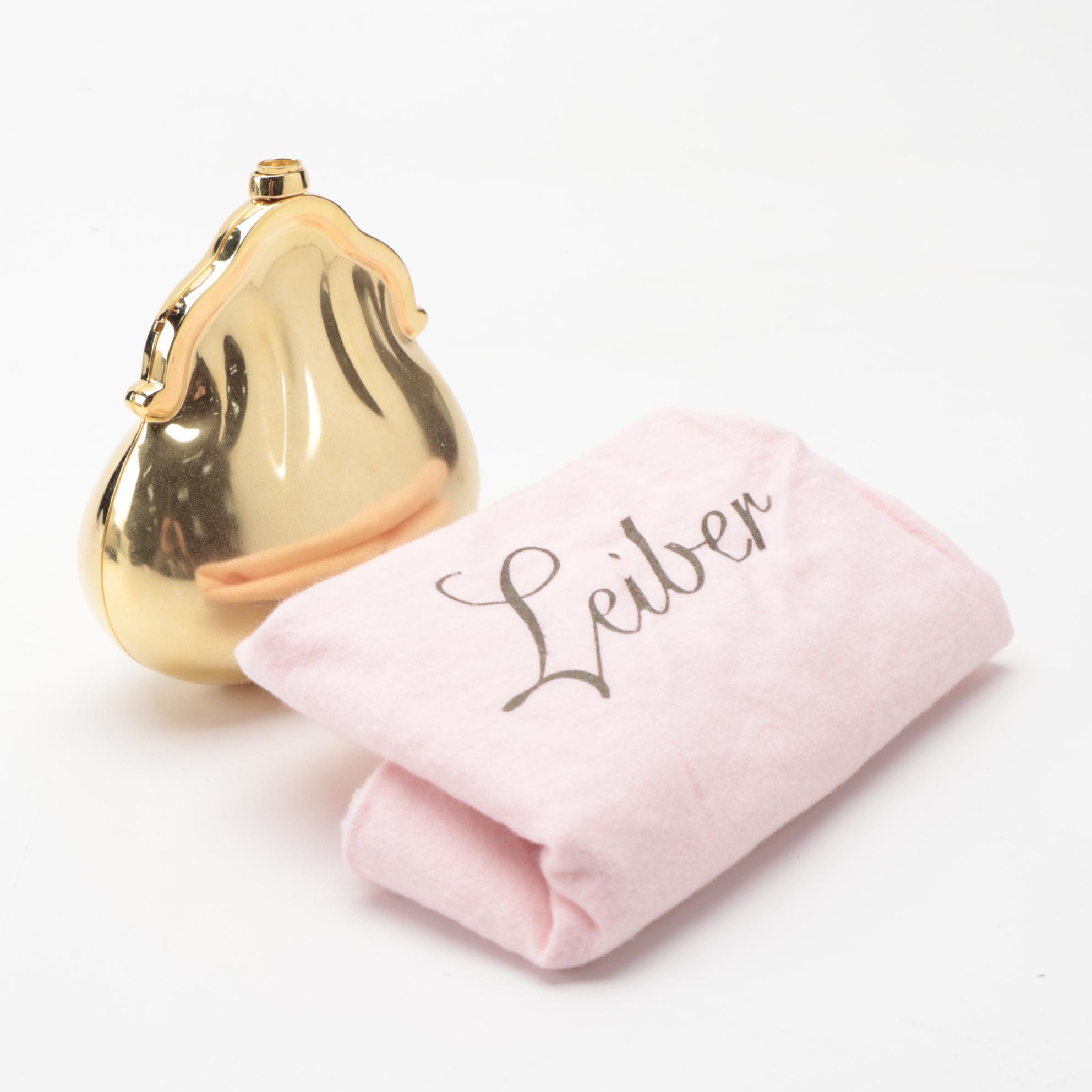 Judith Leiber Unfinished Cast Minaudière and Compact