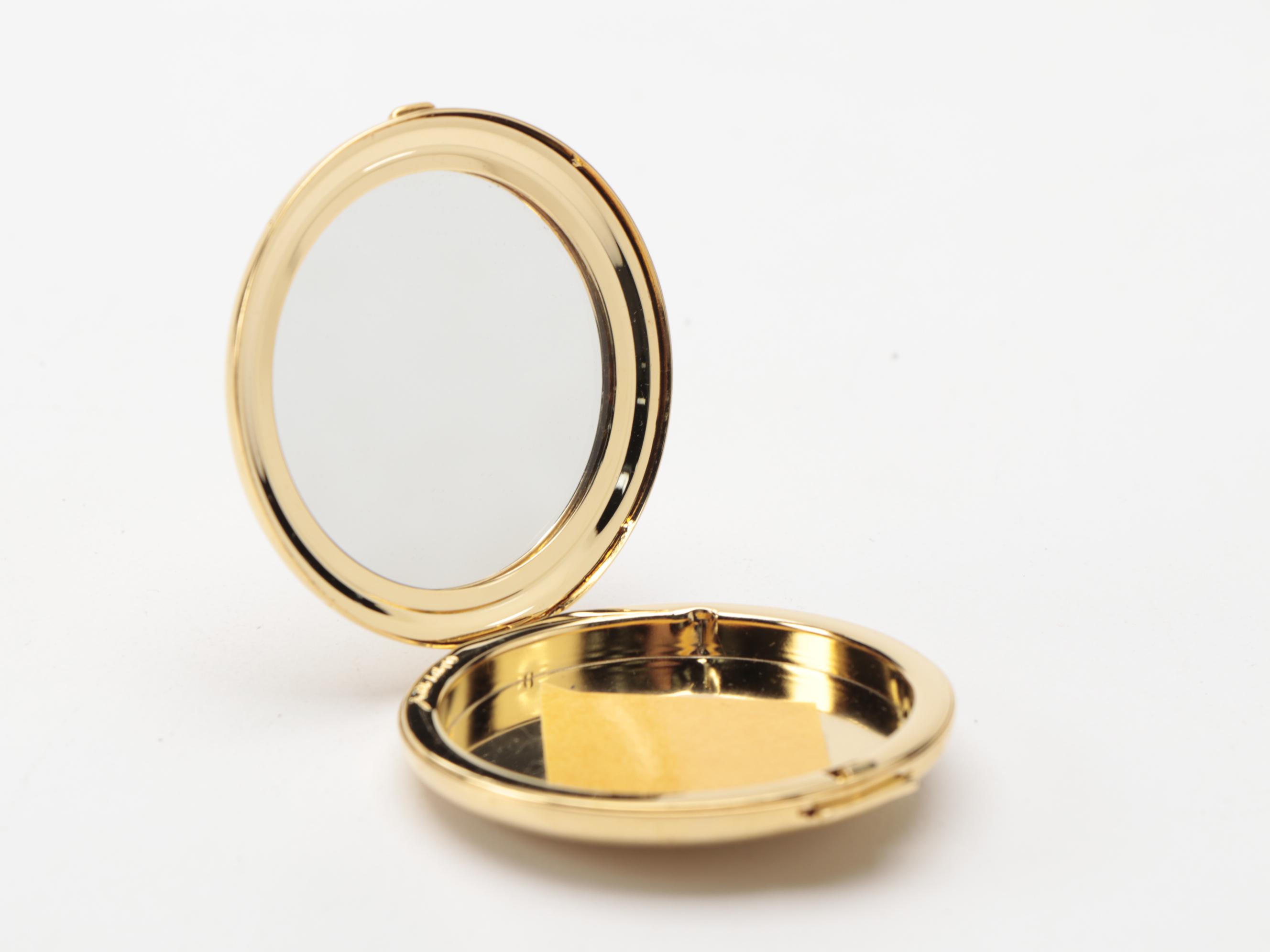 Judith Leiber Unfinished Cast Minaudière and Compact