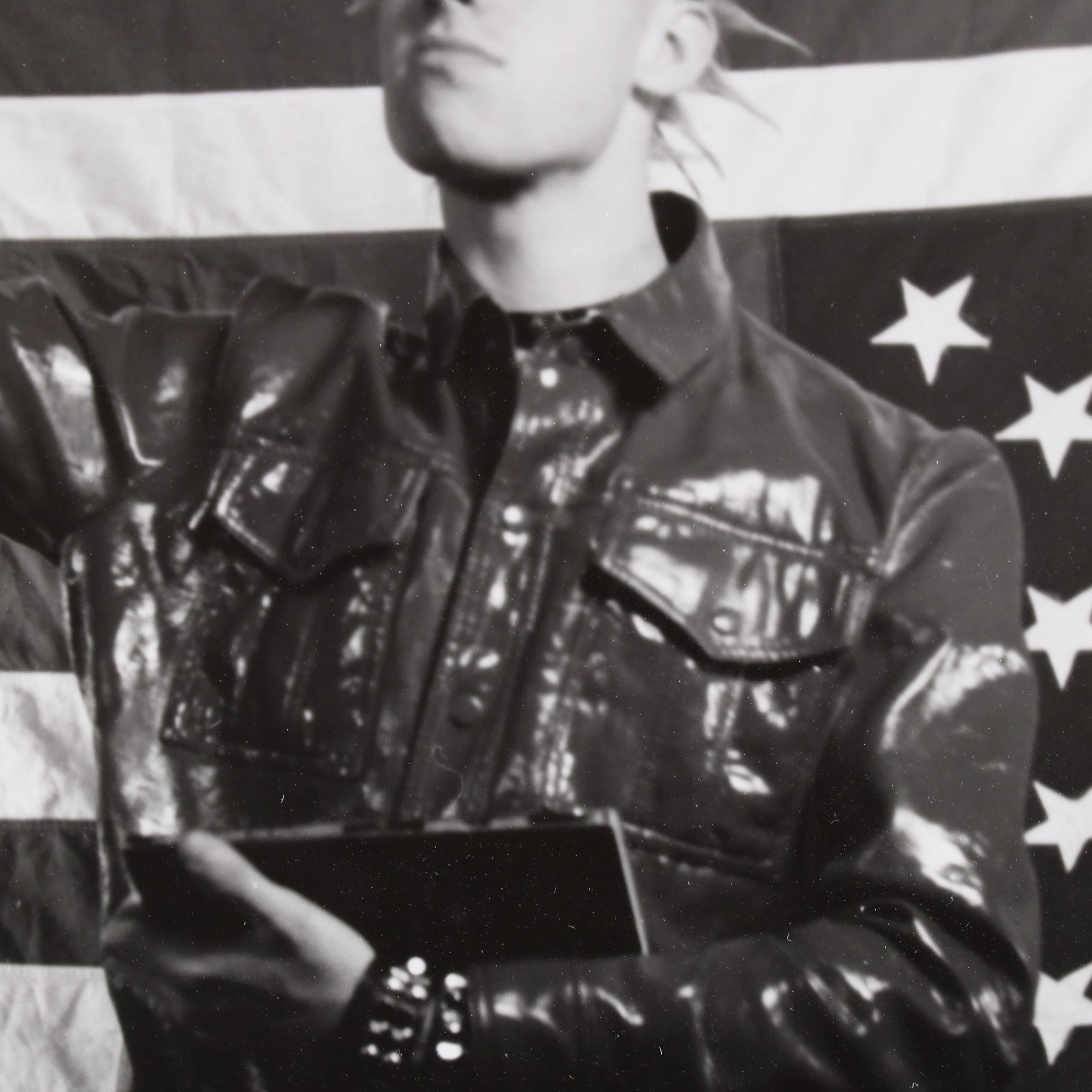 Sheila Ali Black and White Photographs of Anti-Flag Punk Band, 1990s