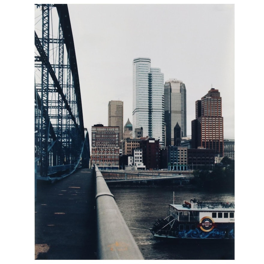 Jaime Bird Digital Photograph of Pittsburgh Cityscape, 2021