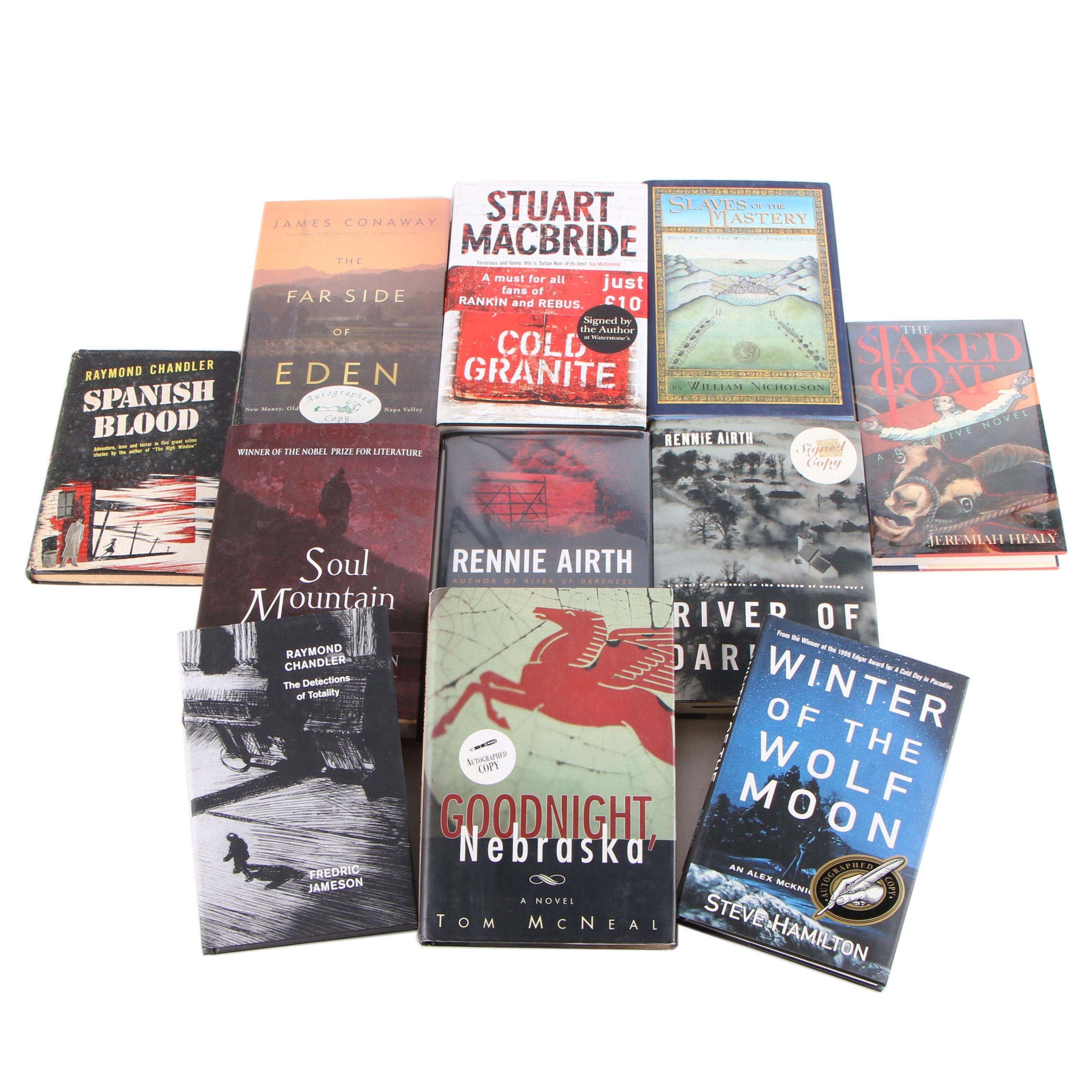 Signed First Edition "The Far Side of Eden" by James Conaway and More