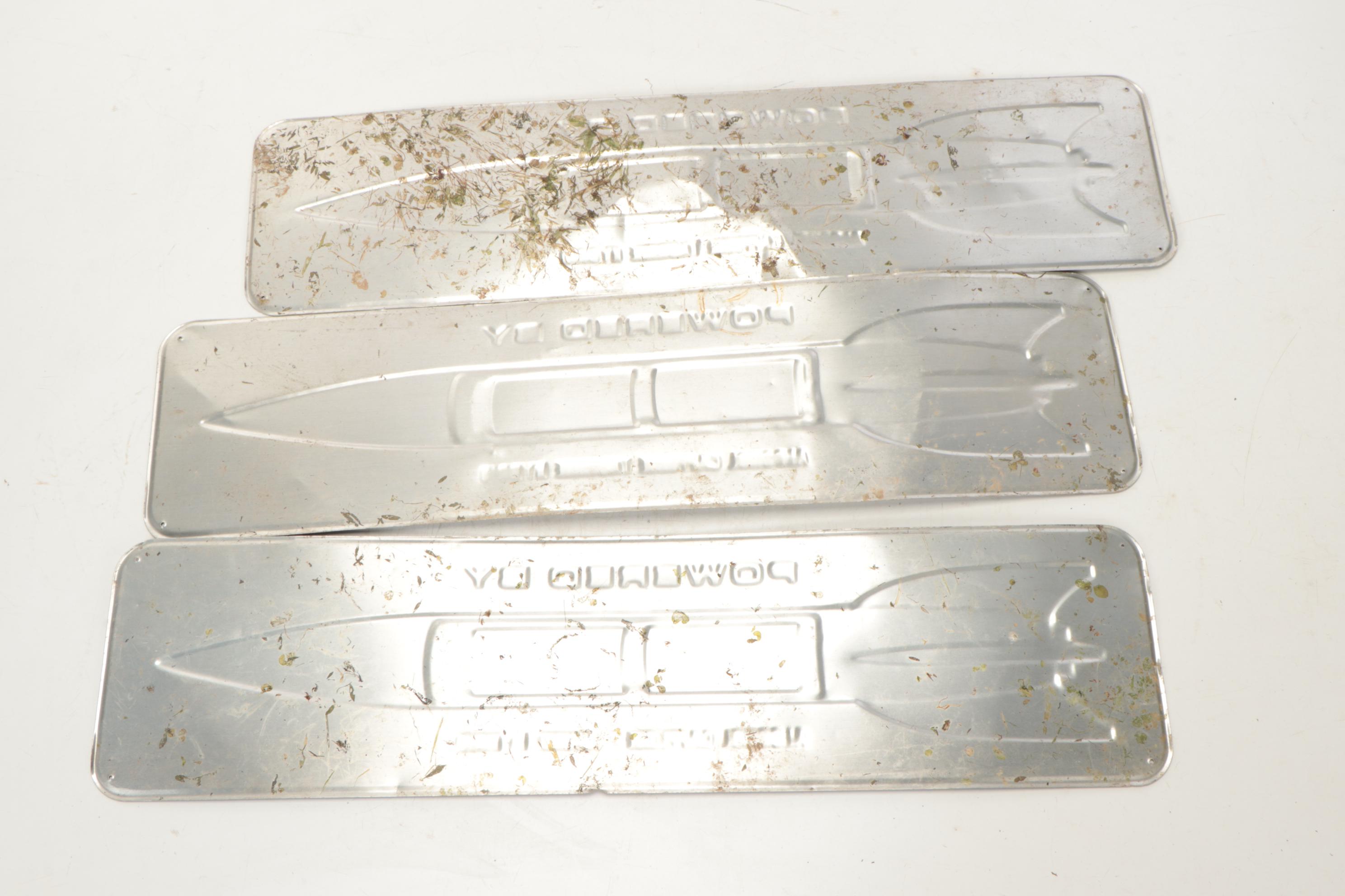 "Sparks Premium Malt Beverage with Caffeine" Metal Advertising Signs