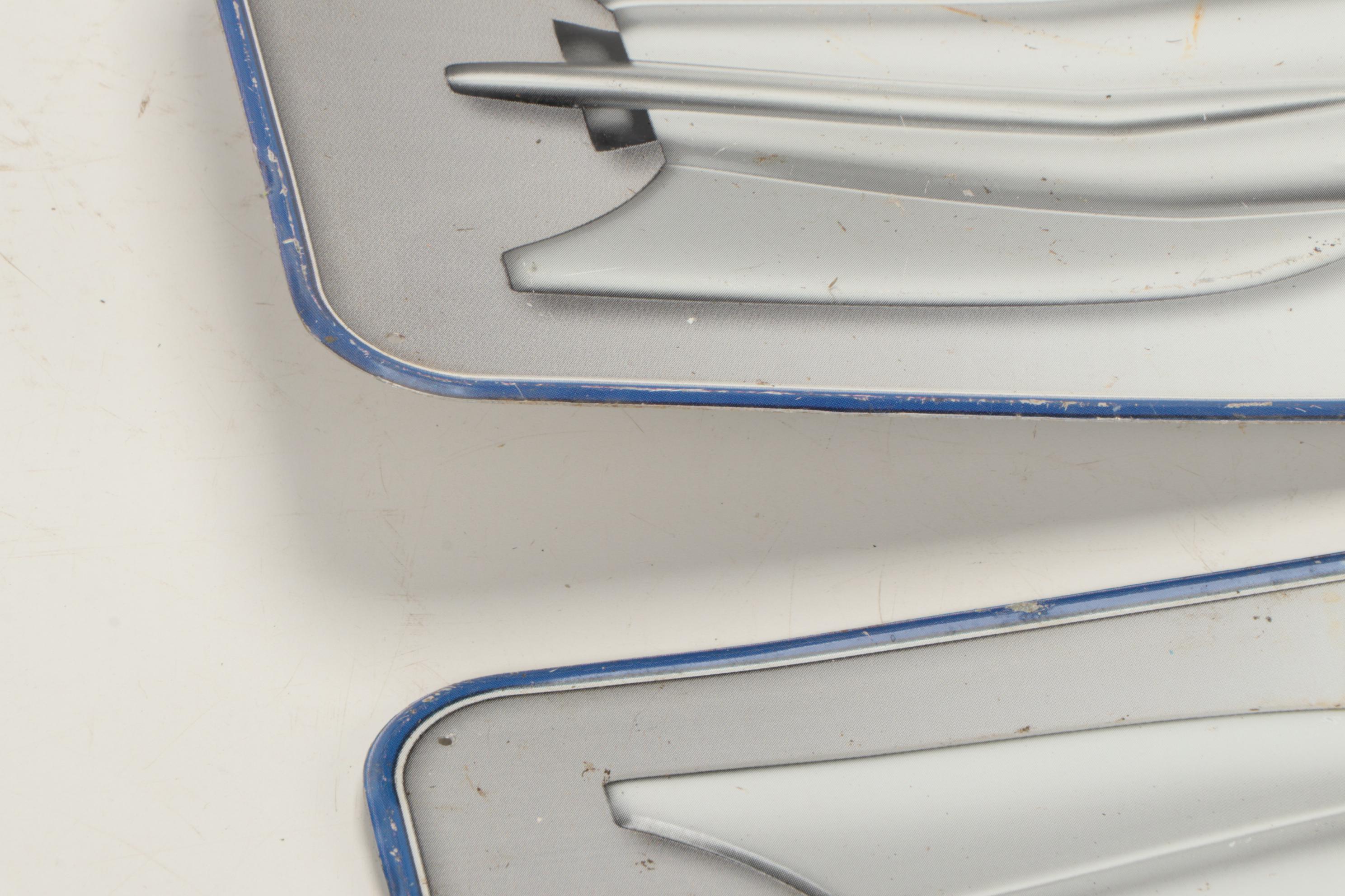 "Sparks Premium Malt Beverage with Caffeine" Metal Advertising Signs