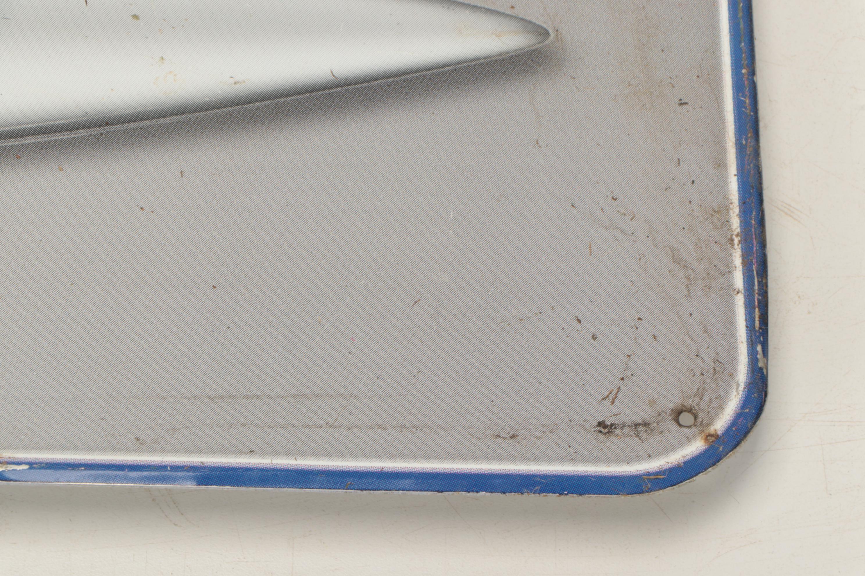 "Sparks Premium Malt Beverage with Caffeine" Metal Advertising Signs