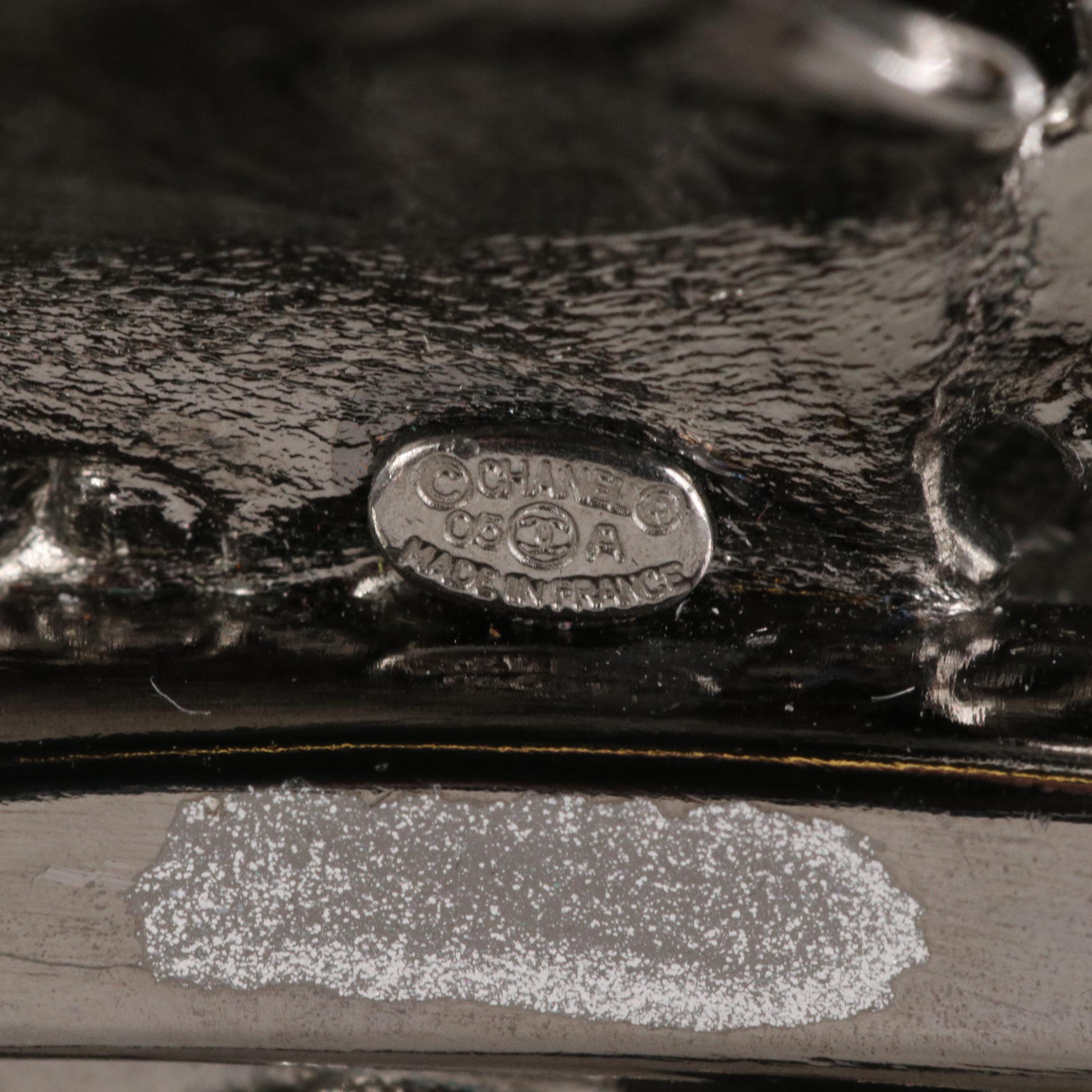 2005 Chanel Fall Collection Foliate Cuff with Chanel Logo