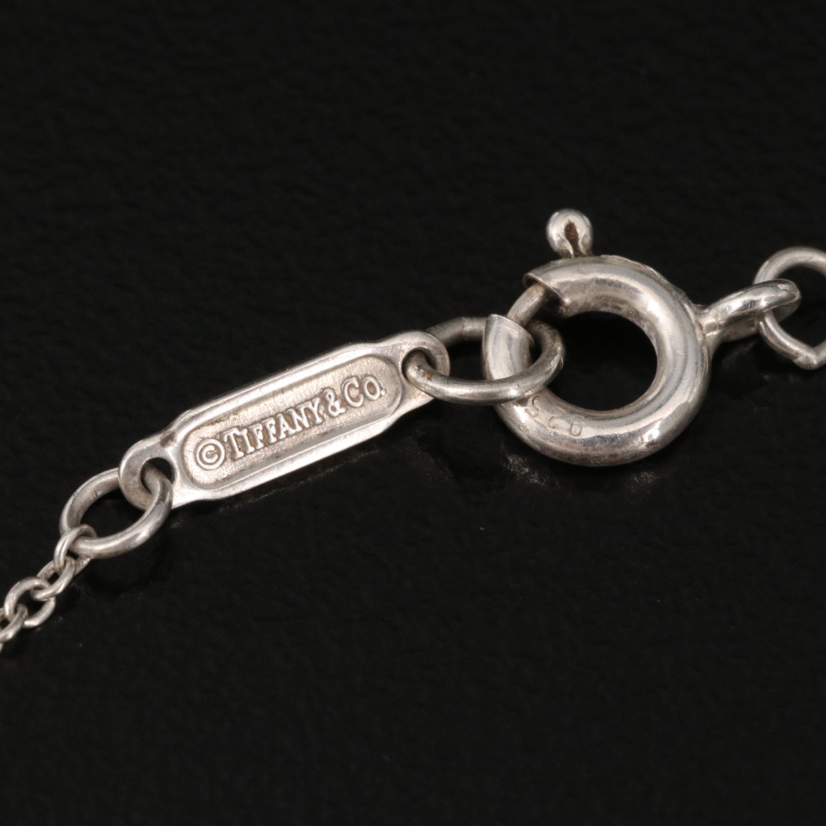 Tiffany & Co. "Return to Tiffany" Heart Tag Pendant Necklace