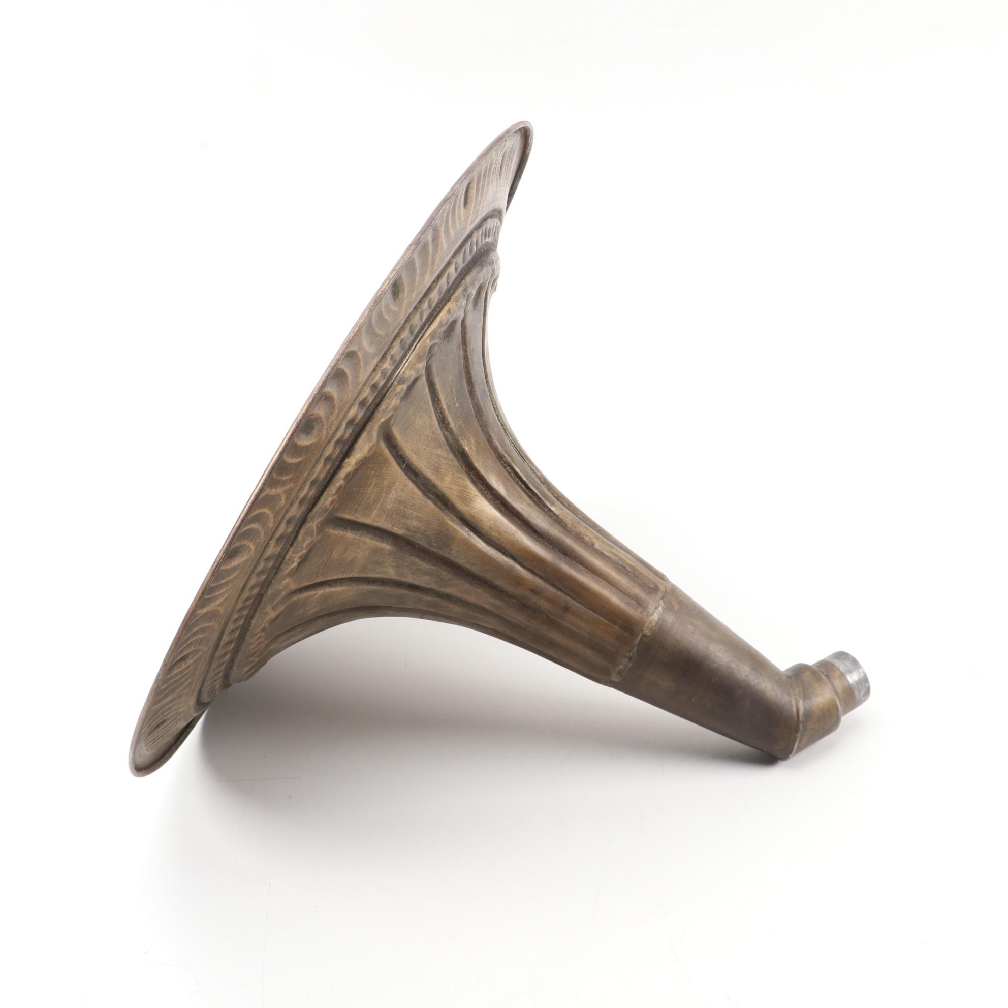 Tabletop Gramophone with Parlophone Lindex-301 Soundbox