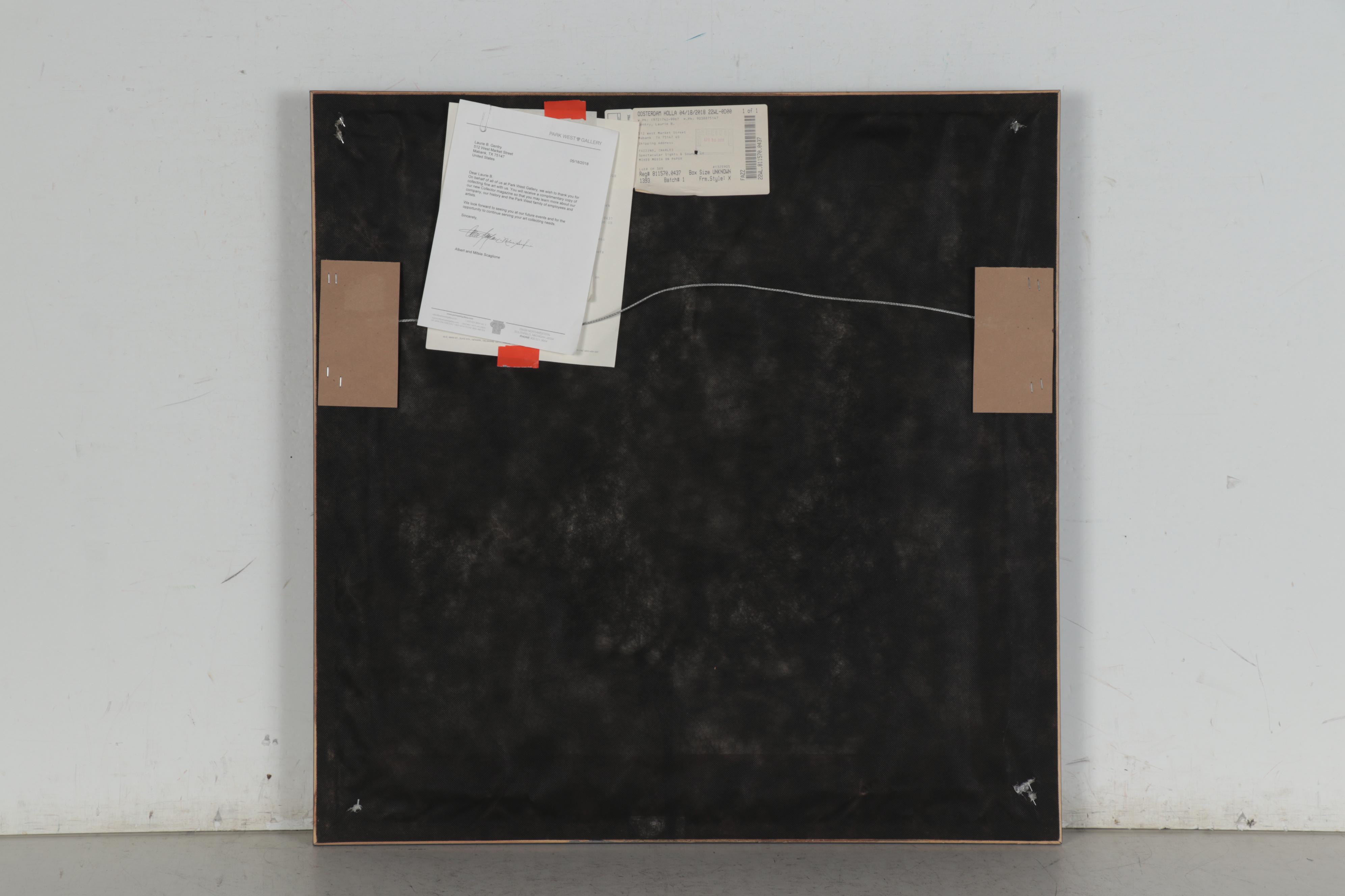 Charles Fazzino Mixed Media Collage "The Spectacular Sights and Sounds of NYC"