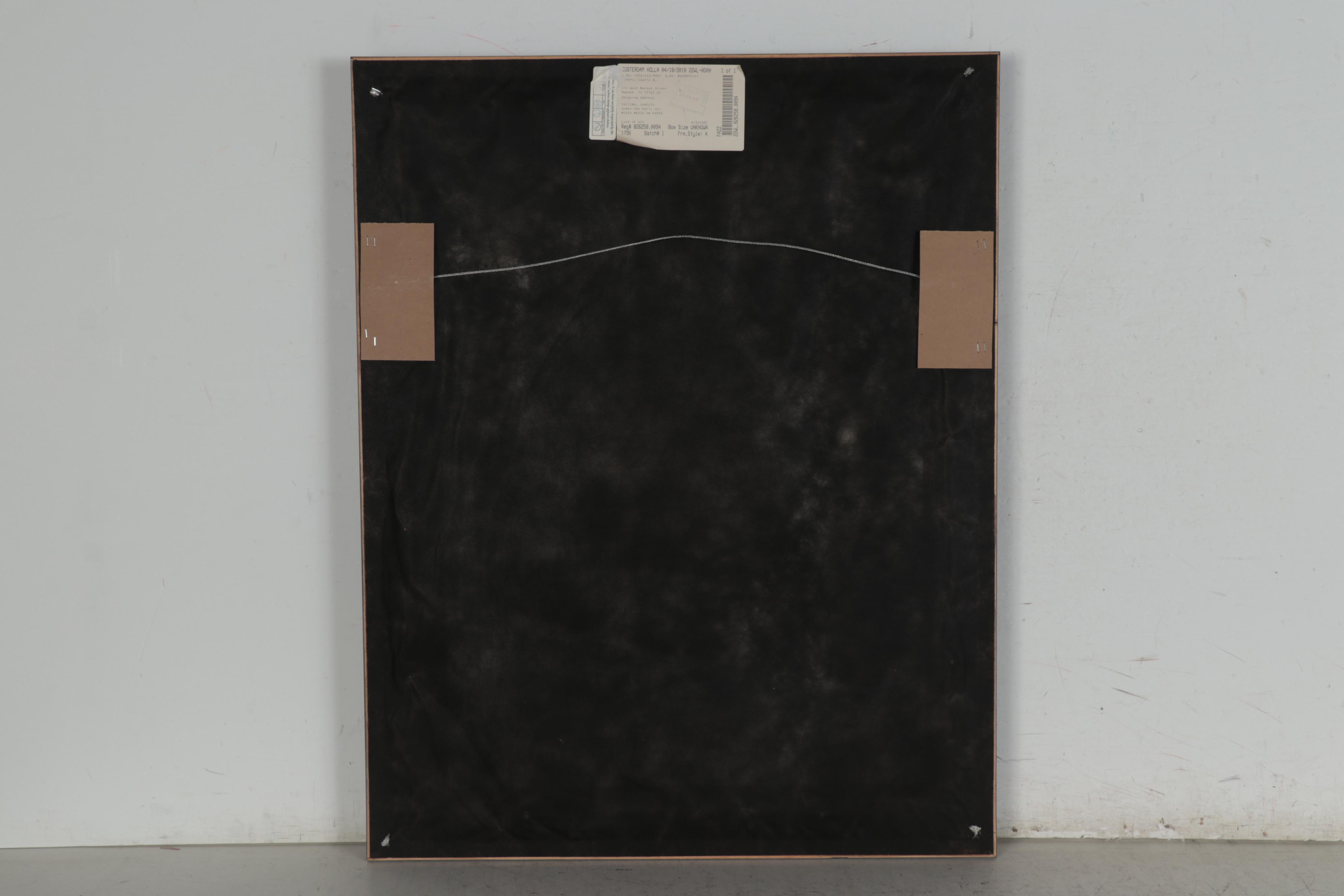 Charles Fazzino Mixed Media Collage "Under the Paris Sky," 2018