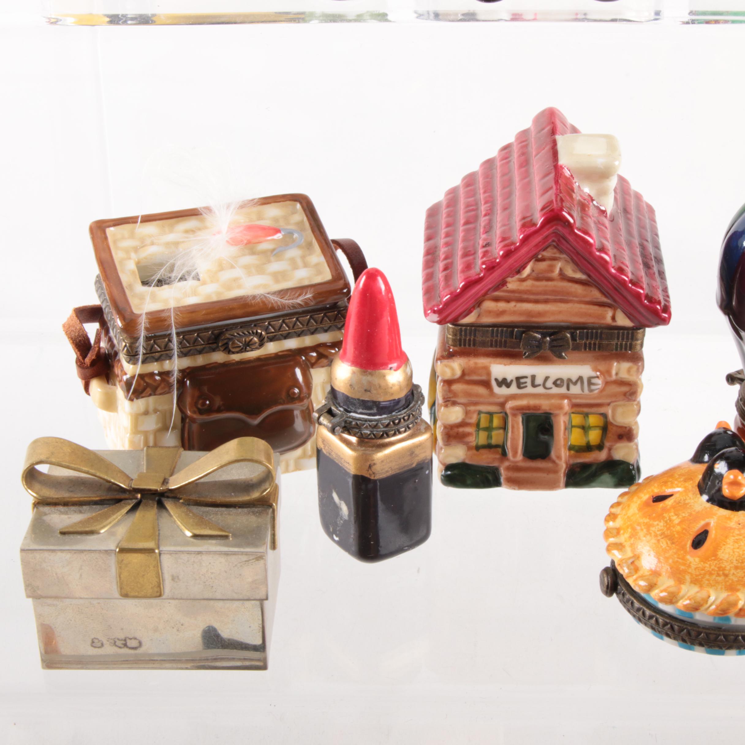 Midwest of Cannon Falls Mr. Potato Head and Tigger Trinket Boxes and Others