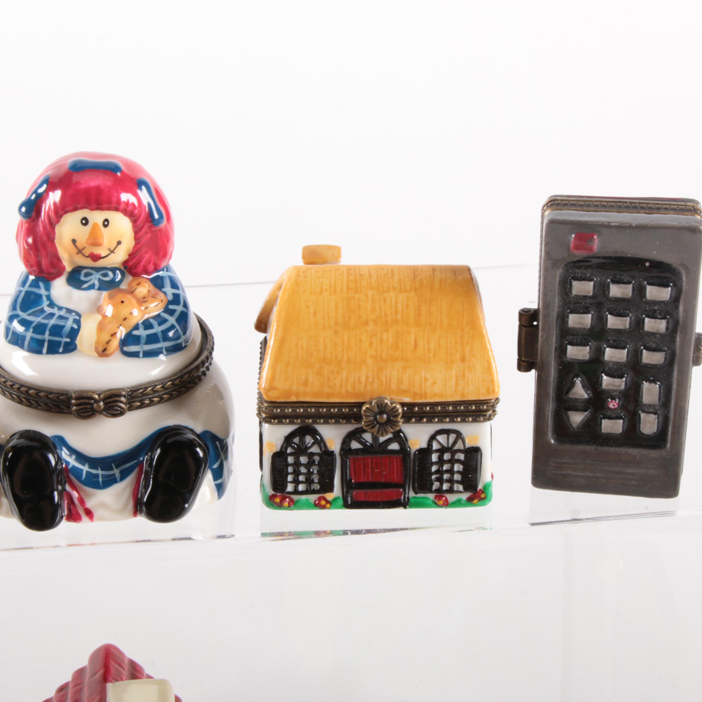 Midwest of Cannon Falls Mr. Potato Head and Tigger Trinket Boxes and Others