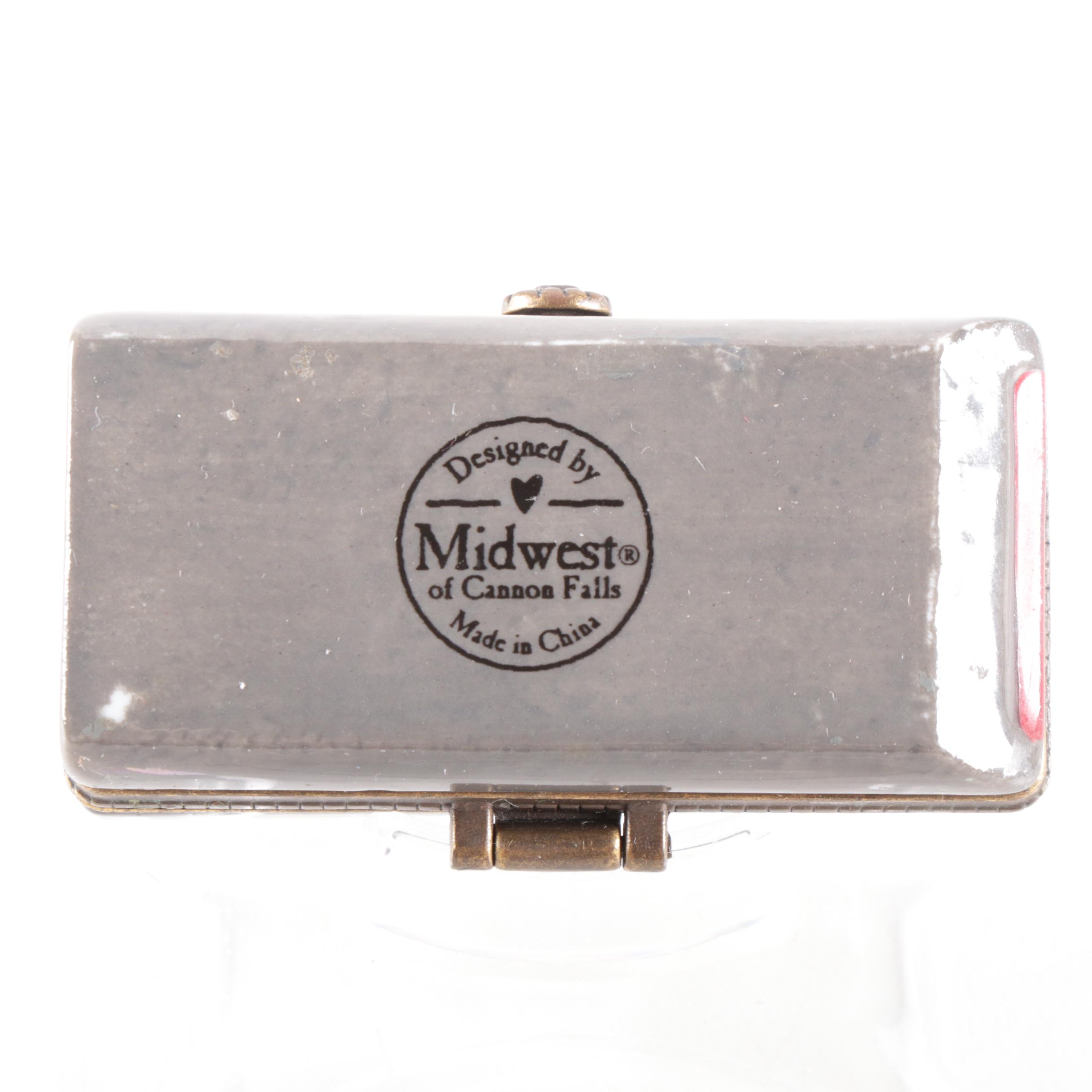 Midwest of Cannon Falls Mr. Potato Head and Tigger Trinket Boxes and Others