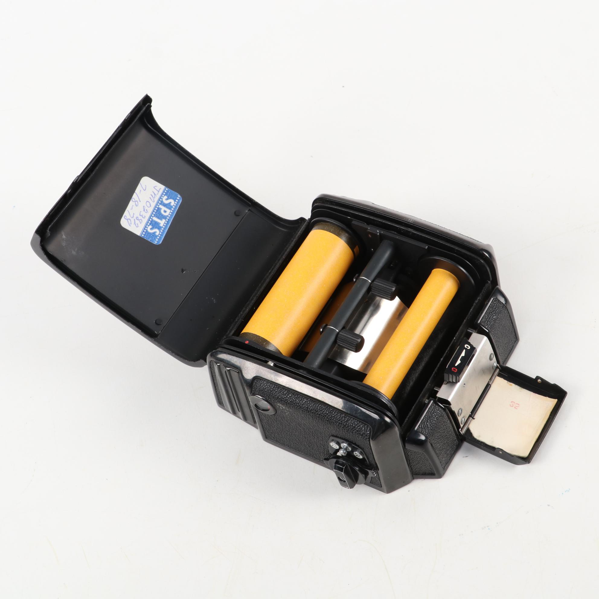 Zenza Bronica SLR Camera with Strap, Grip, Lens and Extra Film Back