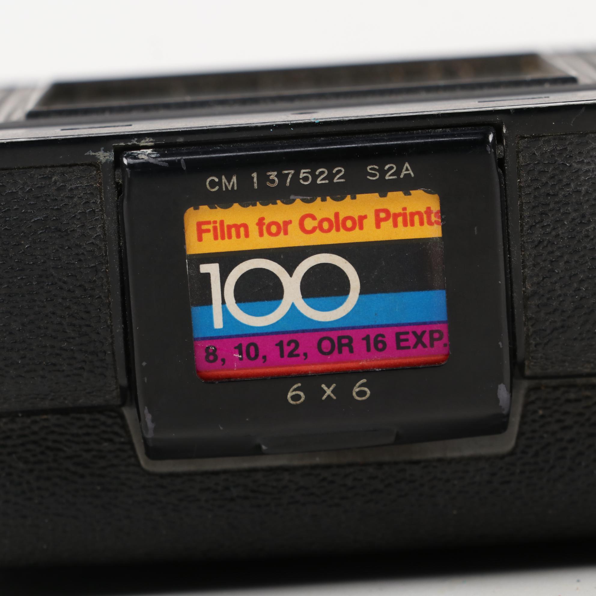 Zenza Bronica SLR Camera with Strap, Grip, Lens and Extra Film Back