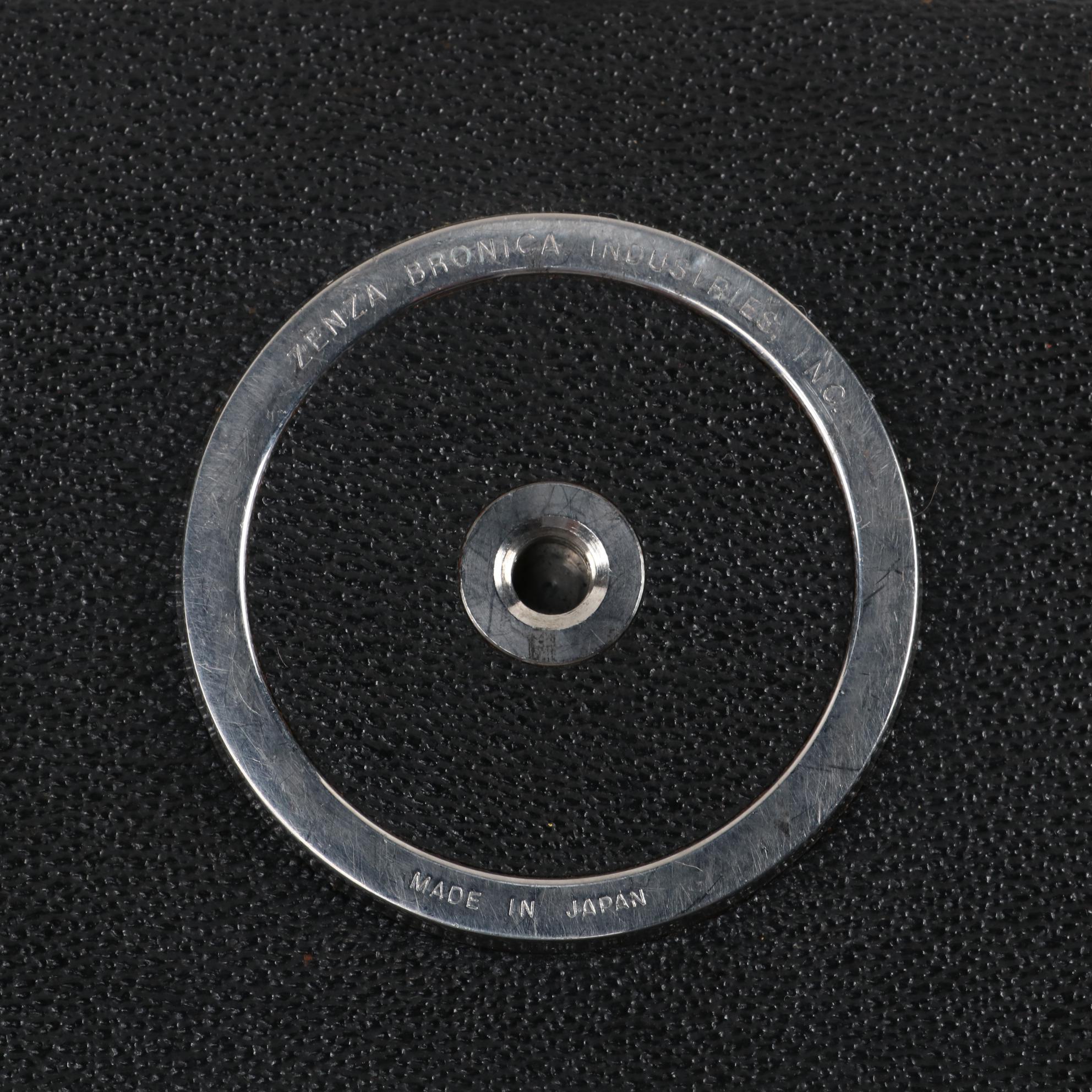 Zenza Bronica SLR Camera with Strap, Grip, Lens and Extra Film Back