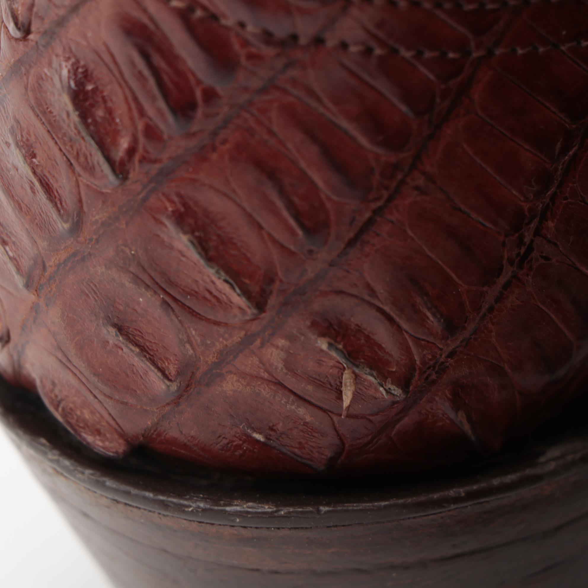 Men's Lucchese Classics L1209 Handmade Caiman Alligator Skin Boots