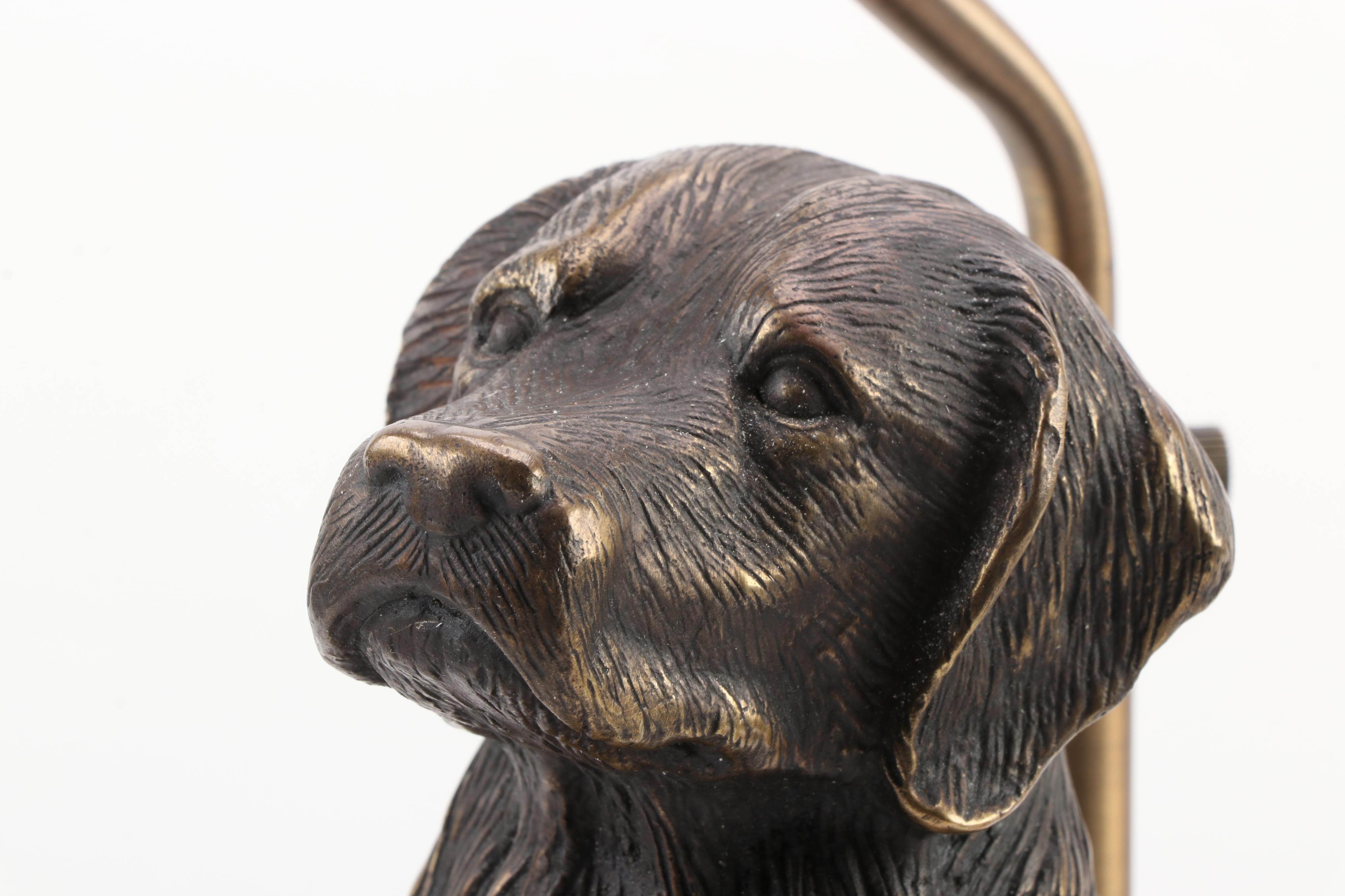 Golden Retriever and Labrador Retriever Accent Table Lamps