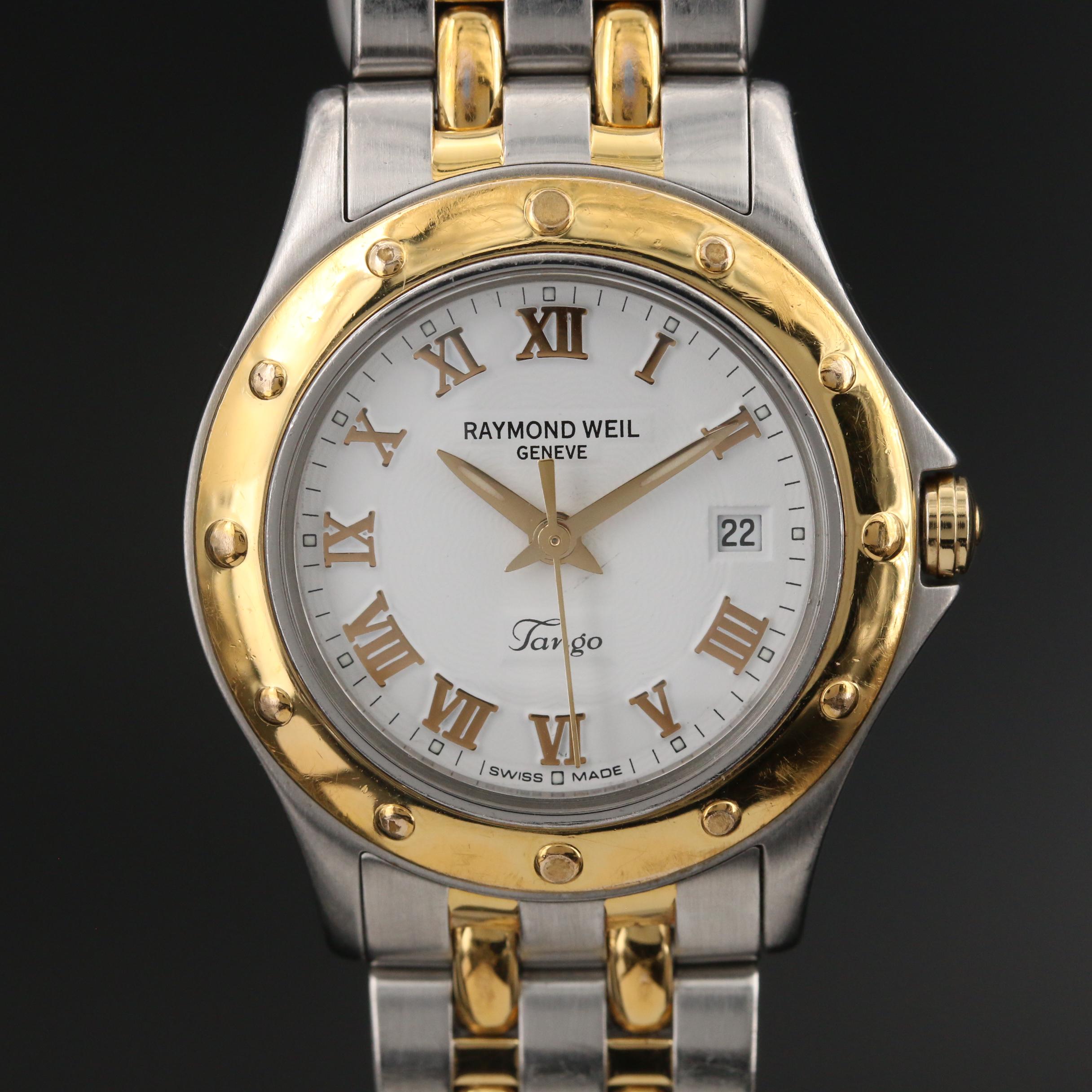 Raymond Weil "Tango" Two-Tone Stainless Steel Quartz Watch