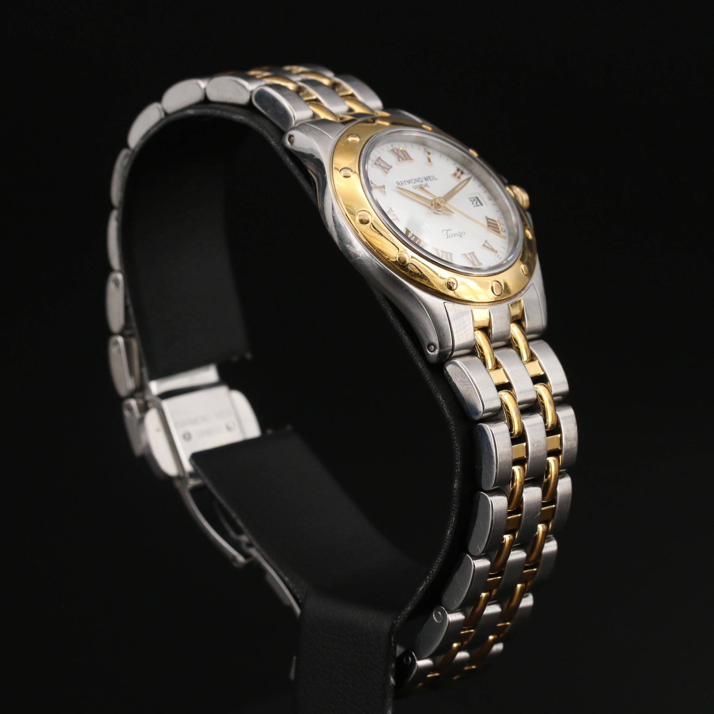 Raymond Weil "Tango" Two-Tone Stainless Steel Quartz Watch