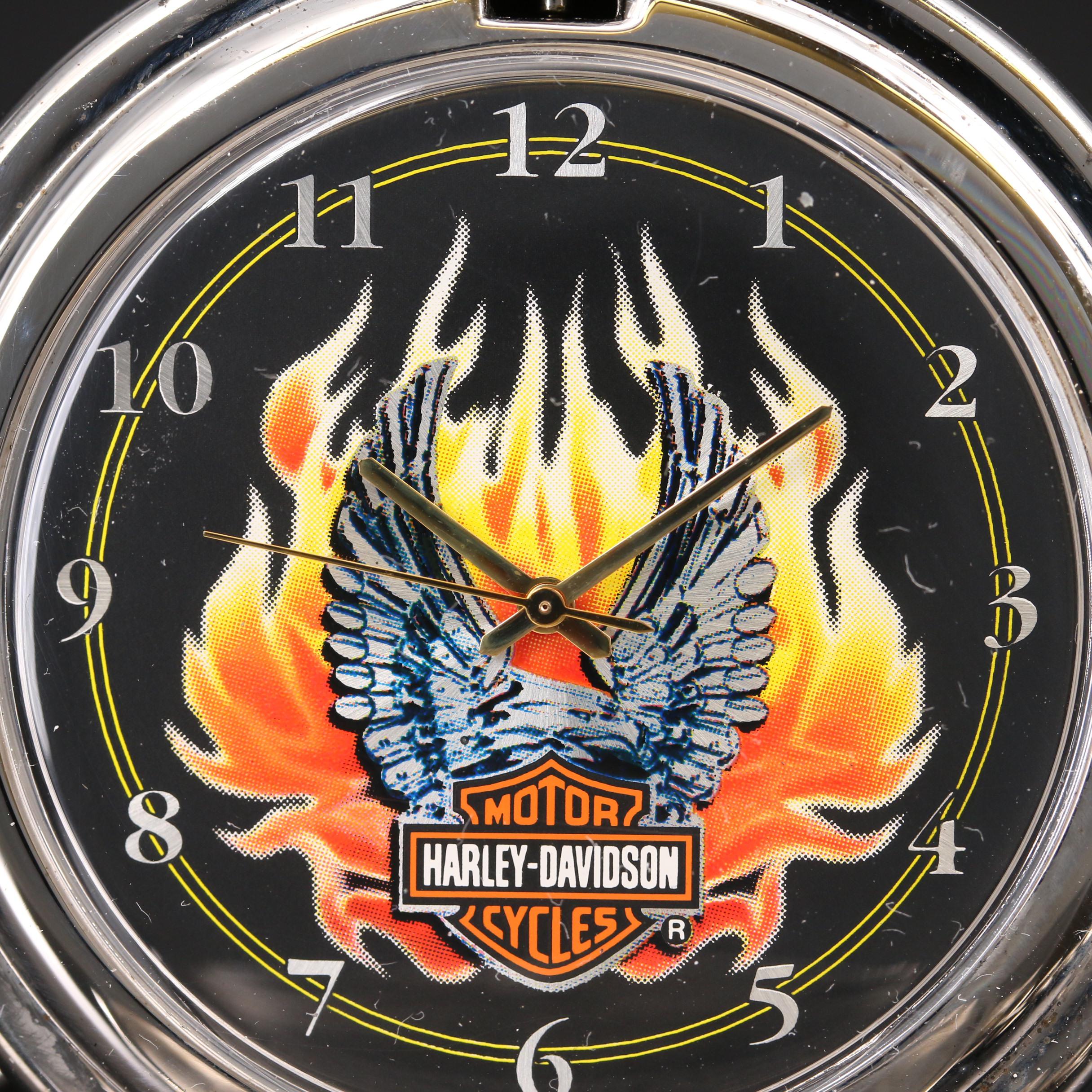 Franklin Mint Harley Davidson Pocket Watch