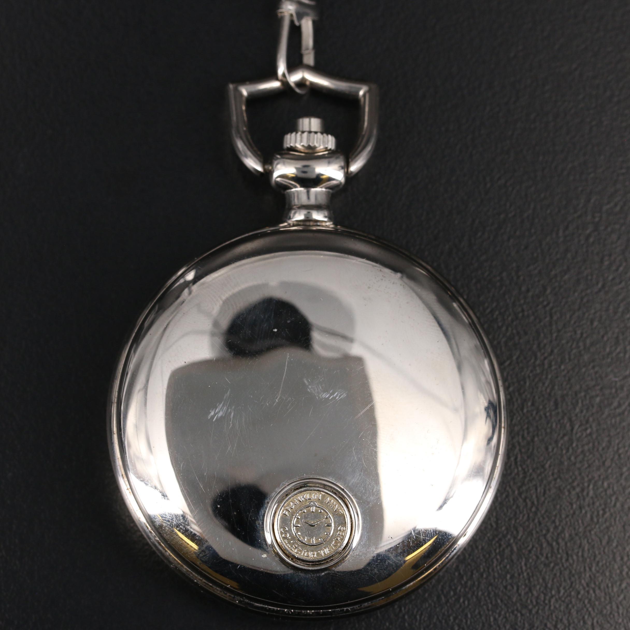 Franklin Mint Harley Davidson Pocket Watch