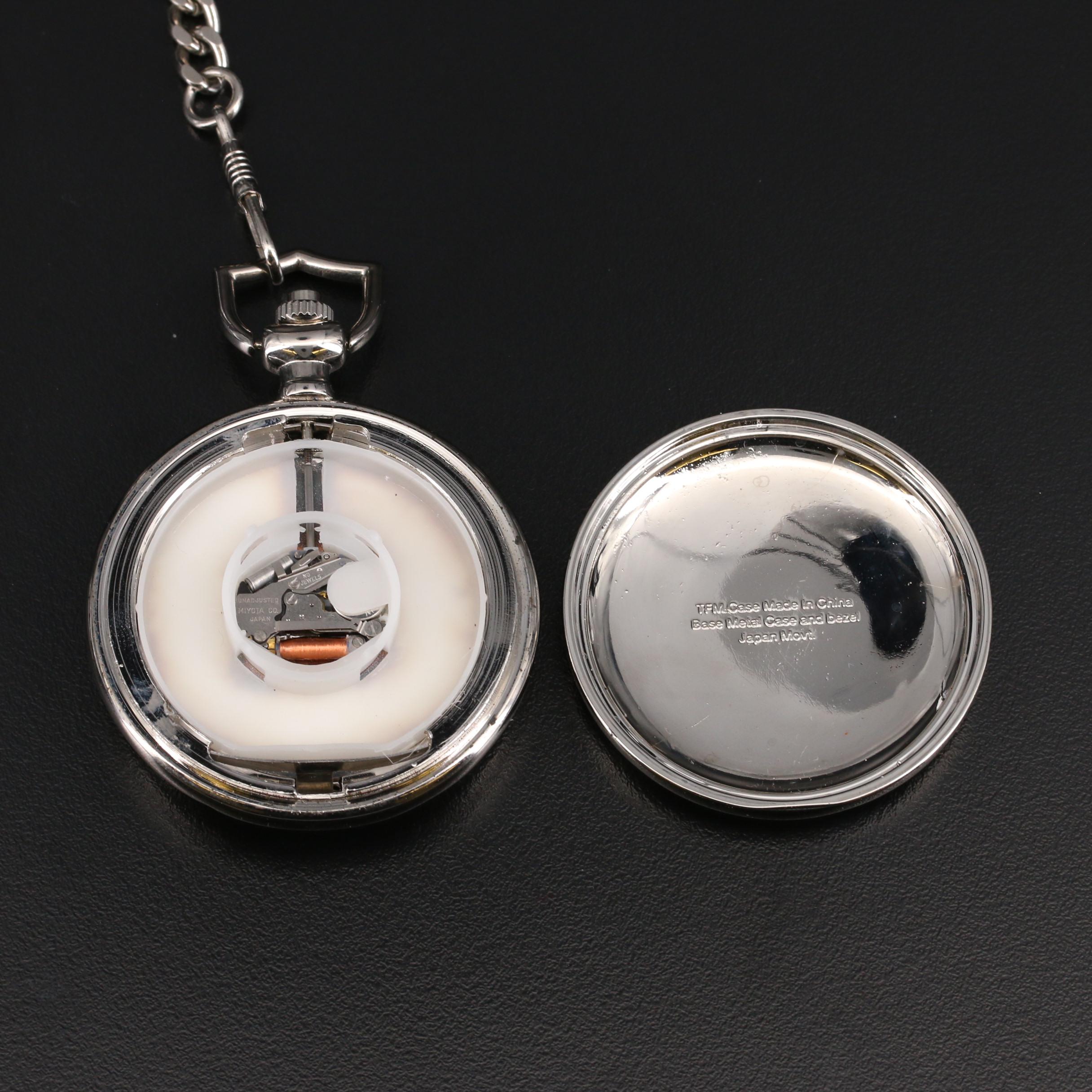 Franklin Mint Harley Davidson Pocket Watch