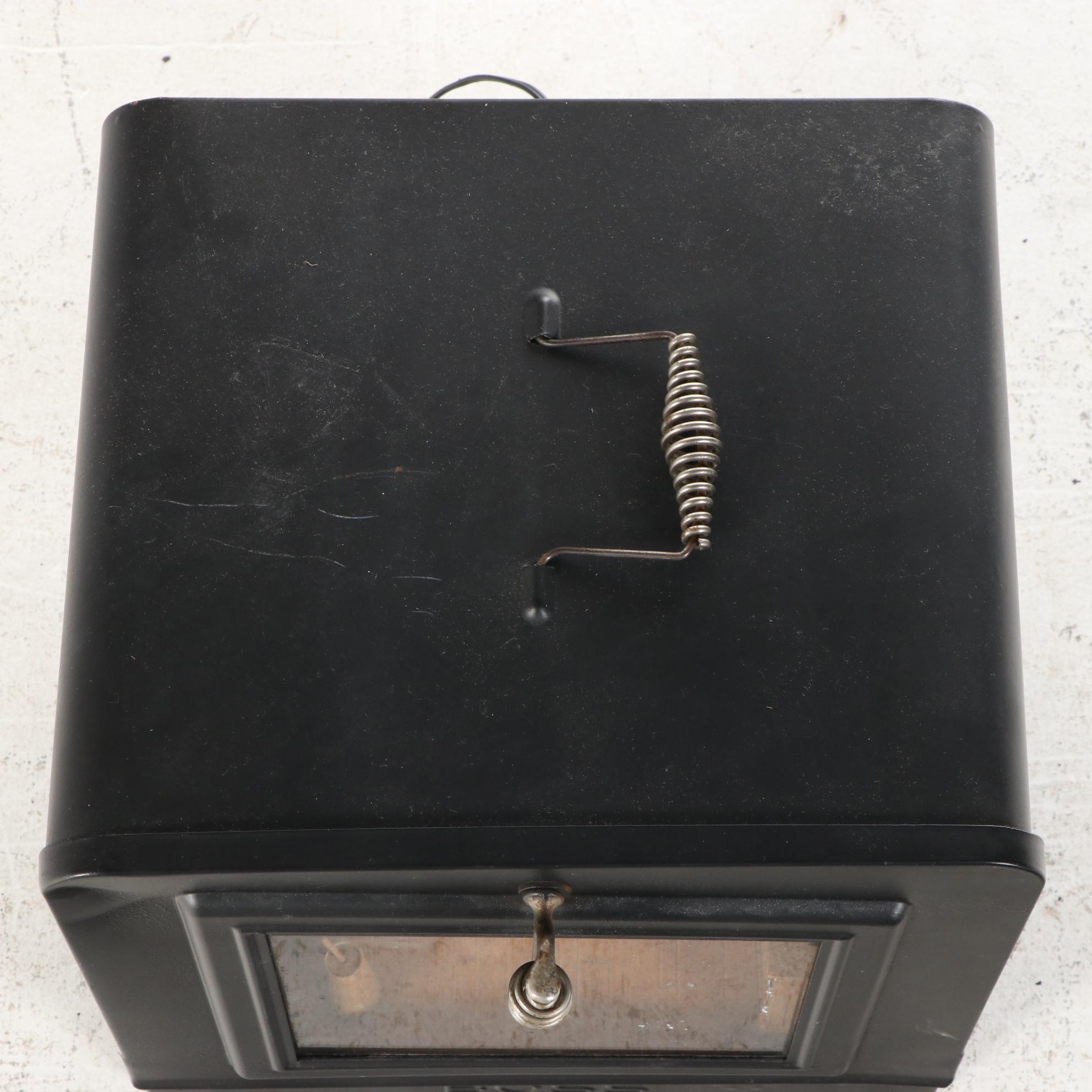 Illuminated Diorama with Miniature Furniture in Heater Housing