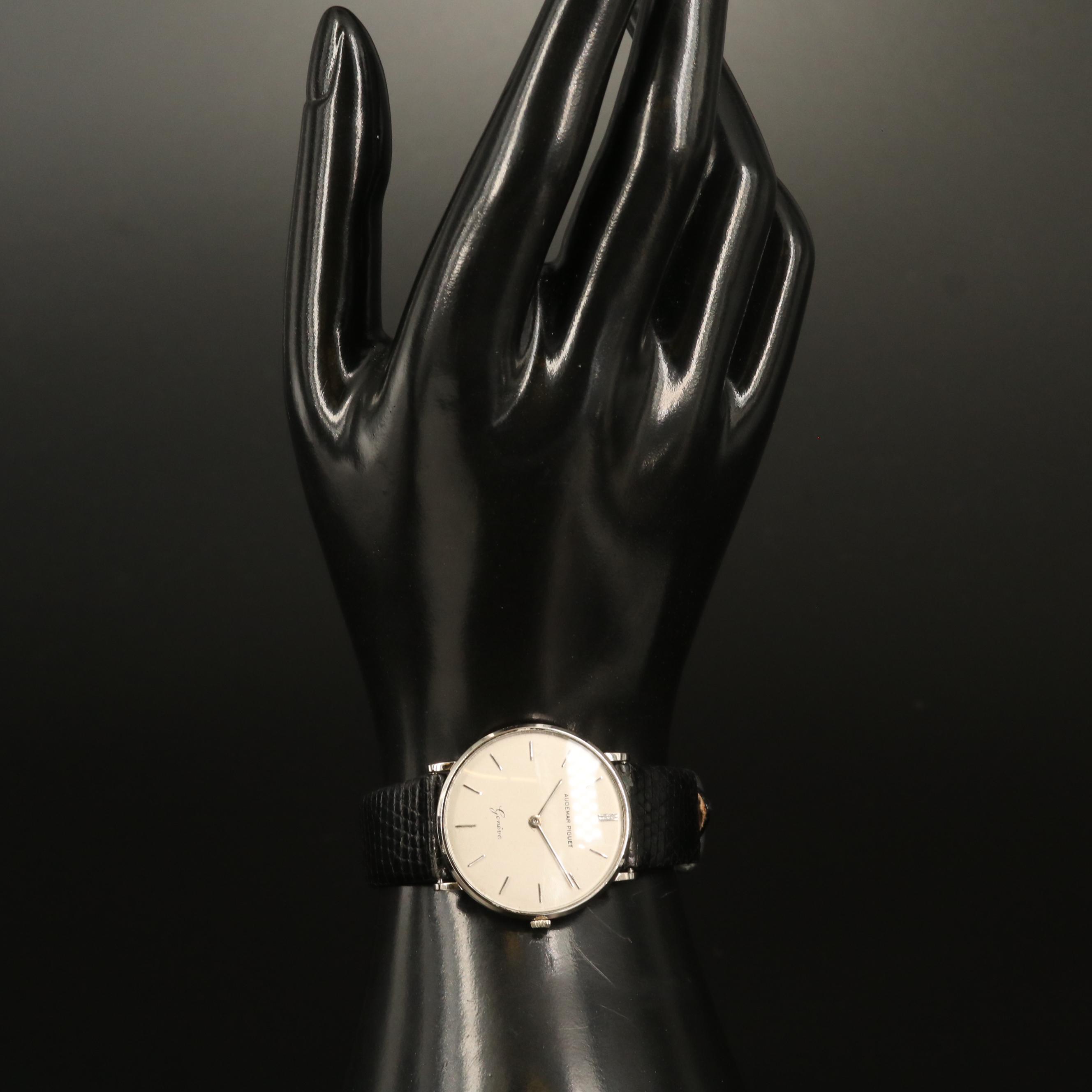 Vintage Audemars Piguet Ultra-Thin 18K White Gold Watch