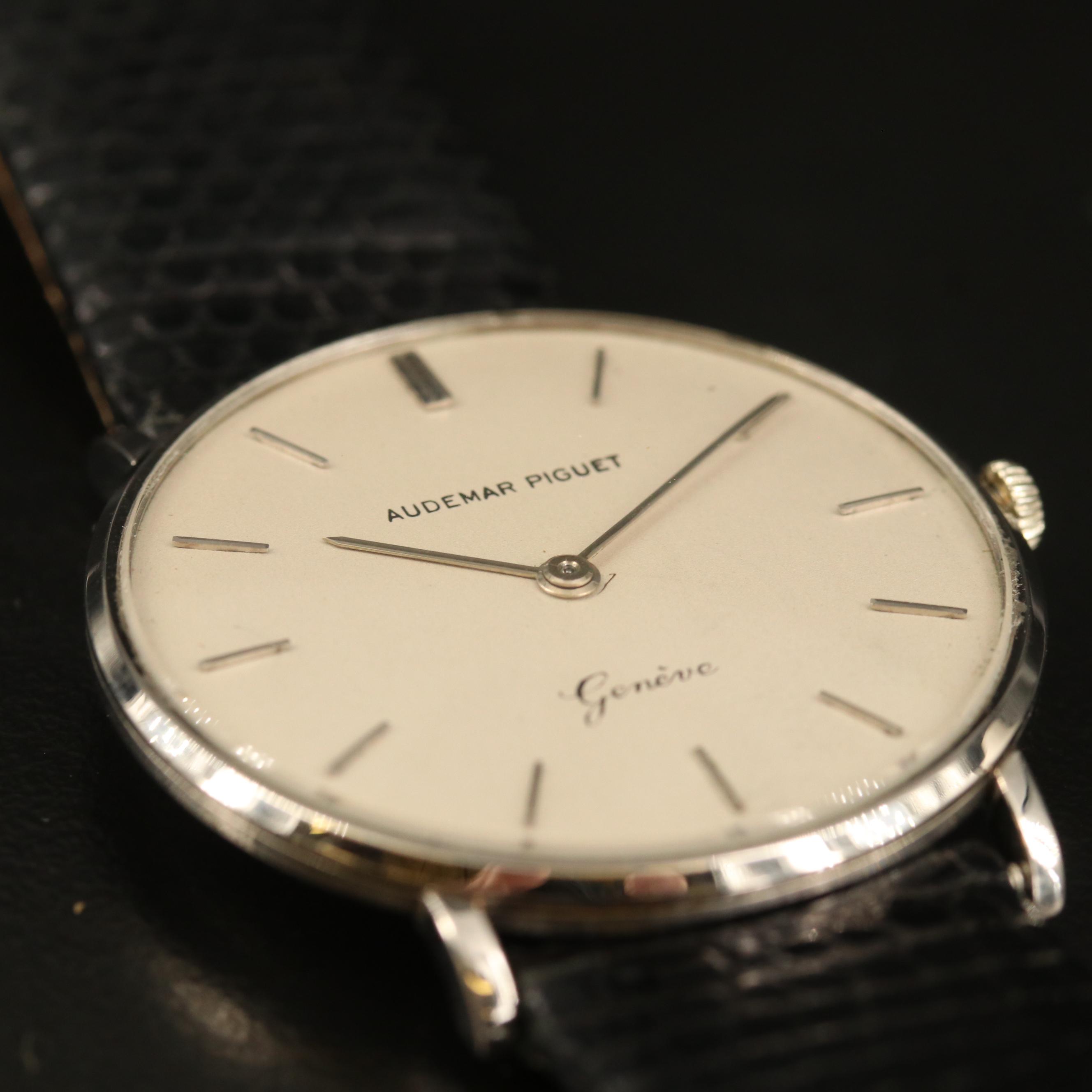 Vintage Audemars Piguet Ultra-Thin 18K White Gold Watch