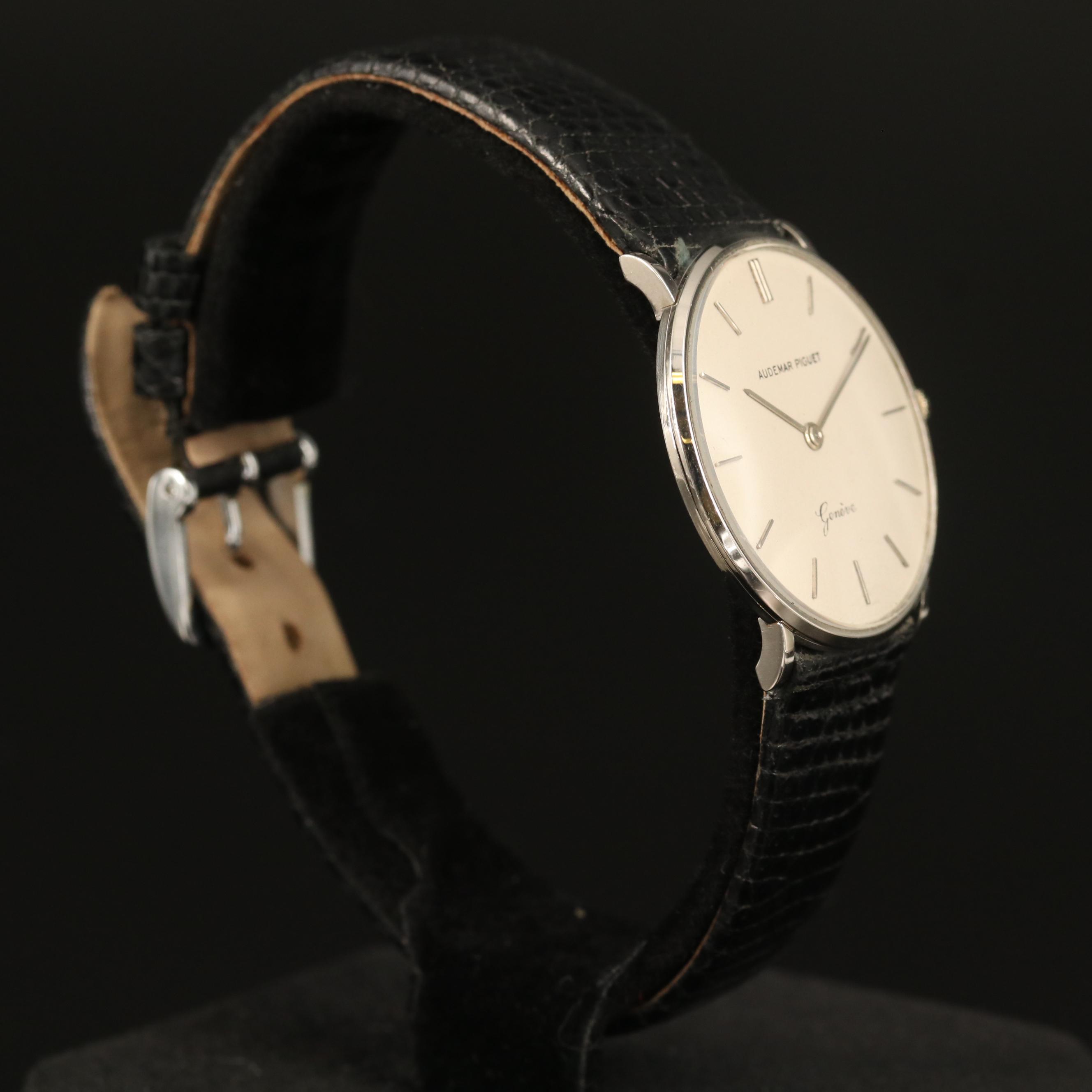 Vintage Audemars Piguet Ultra-Thin 18K White Gold Watch