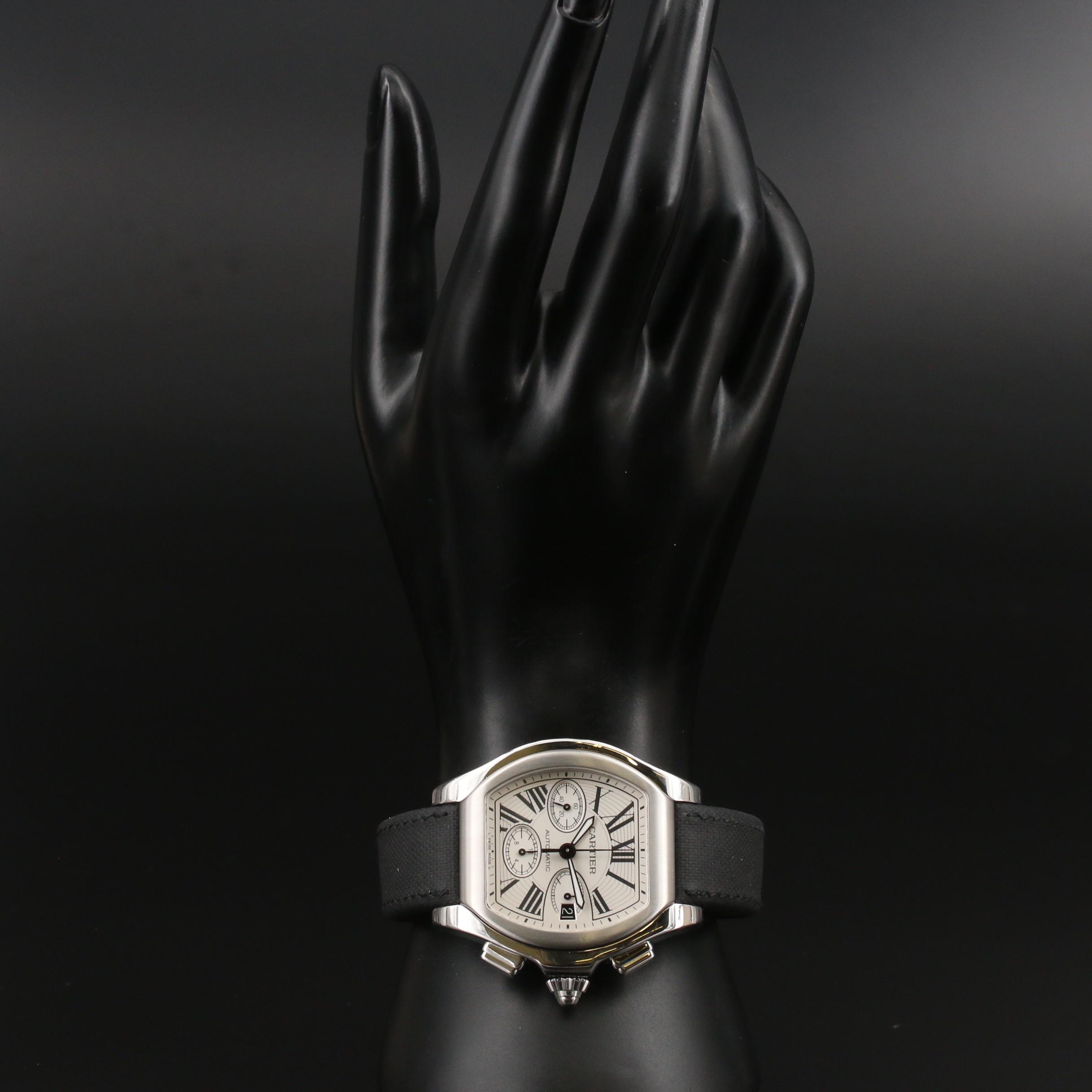 Cartier "Roadster" Chronograph Automatic Watch