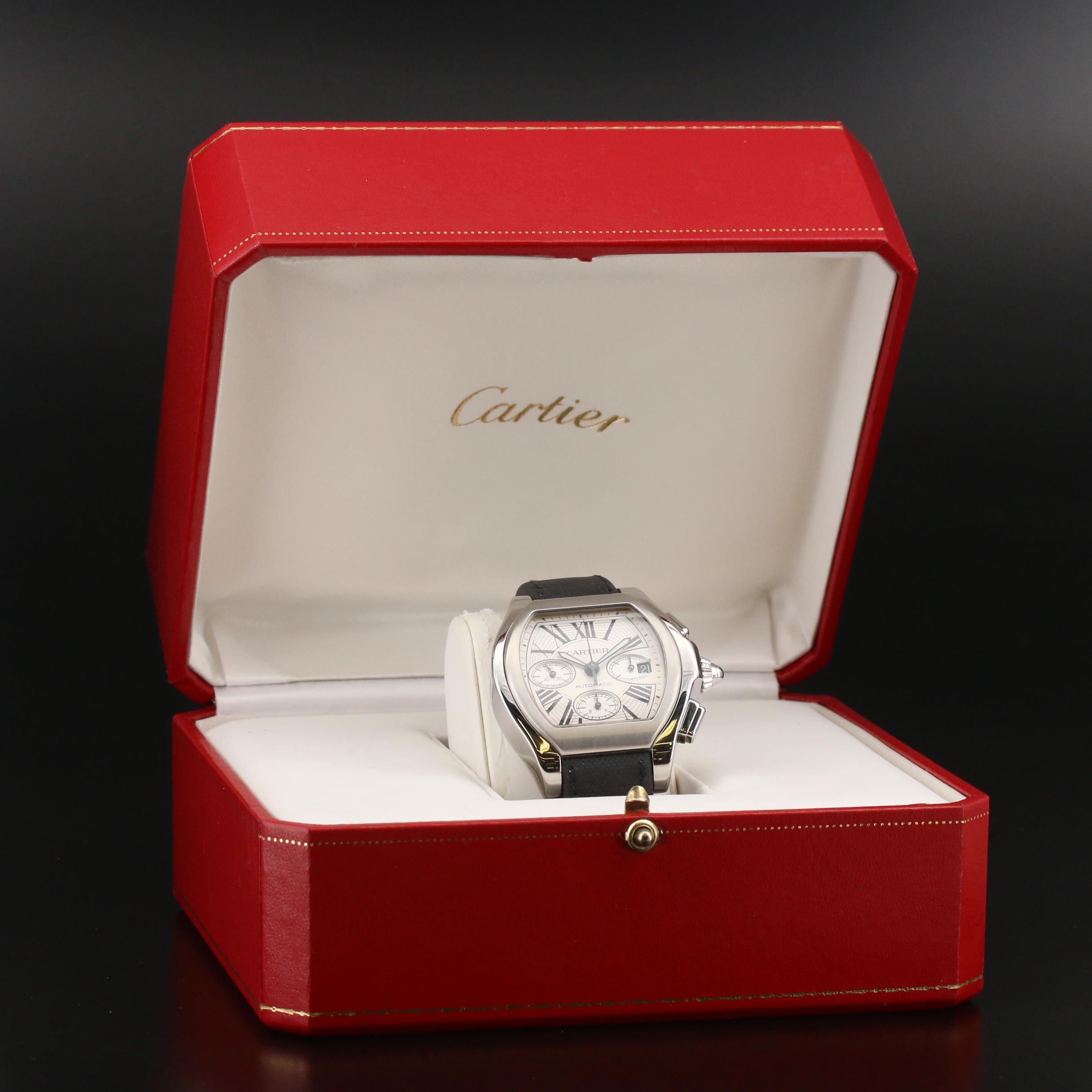 Cartier "Roadster" Chronograph Automatic Watch