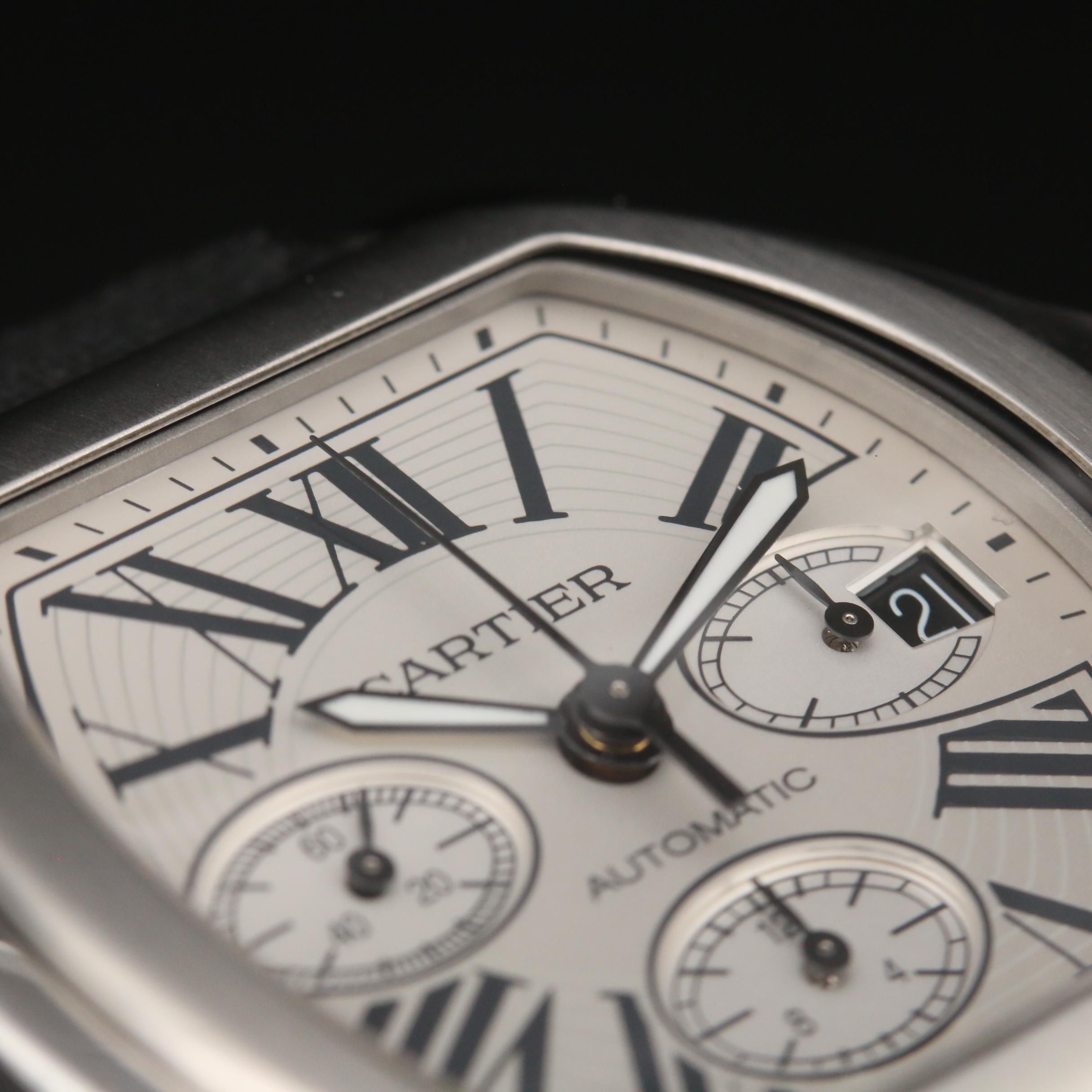 Cartier "Roadster" Chronograph Automatic Watch