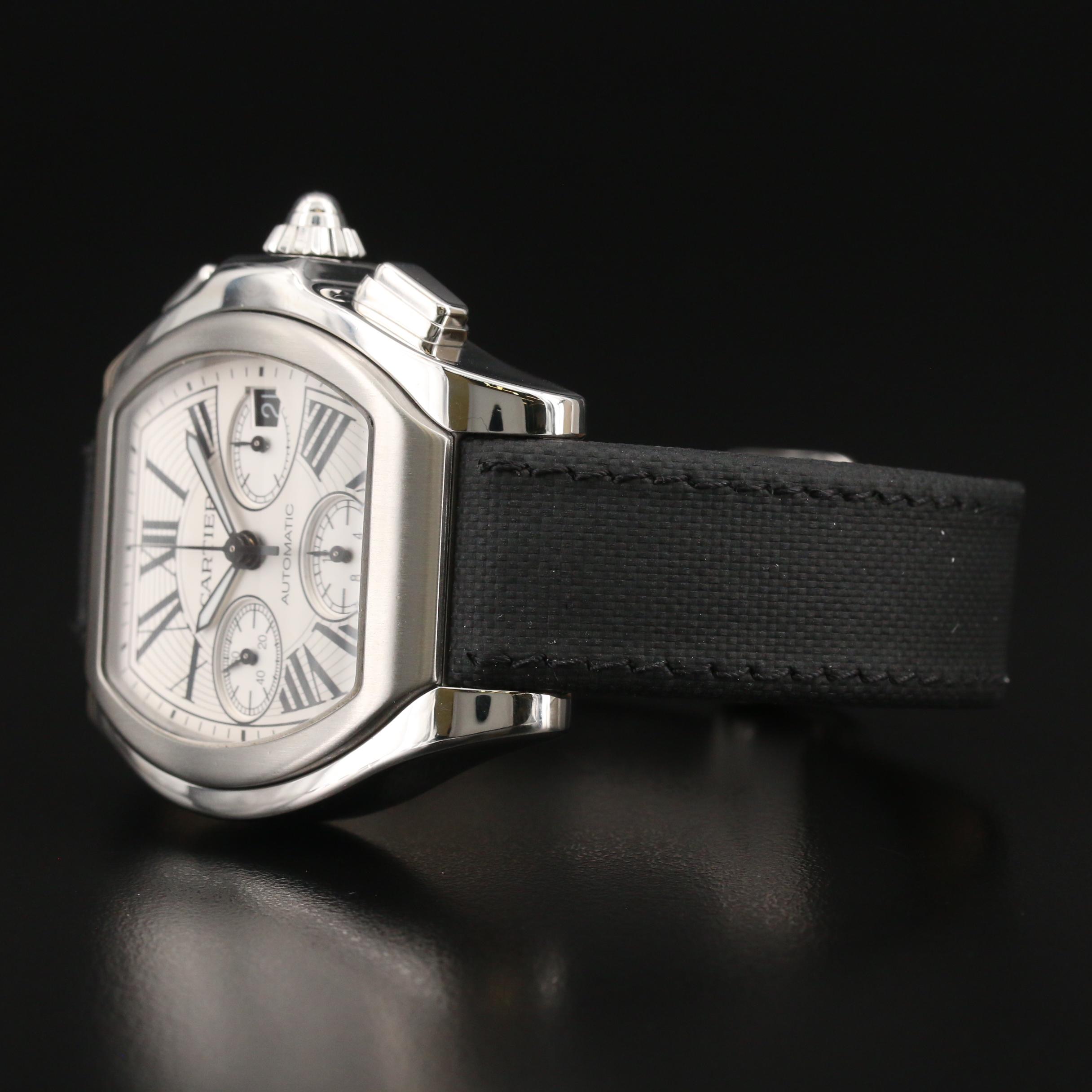 Cartier "Roadster" Chronograph Automatic Watch