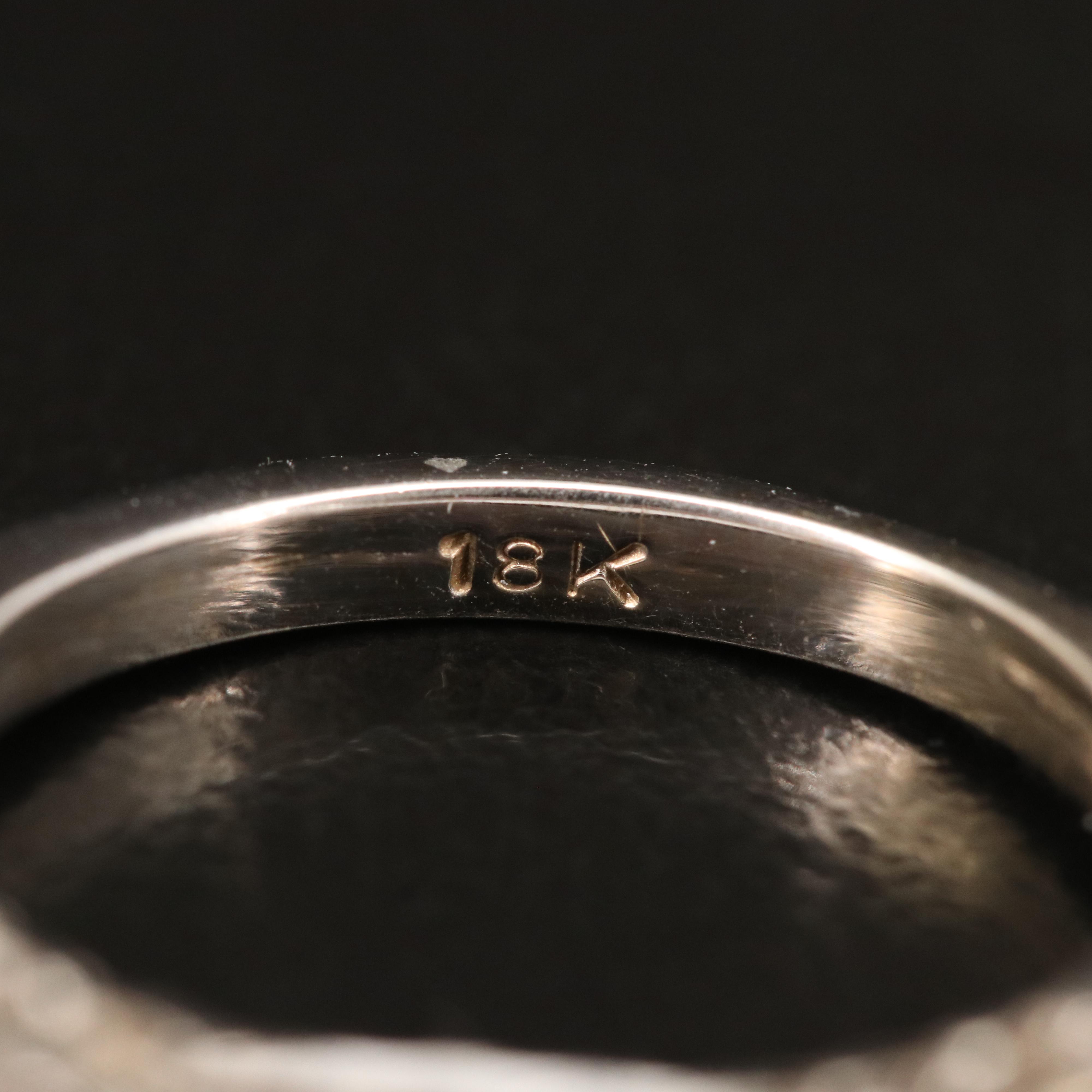 18K Prong Set Ruby Band