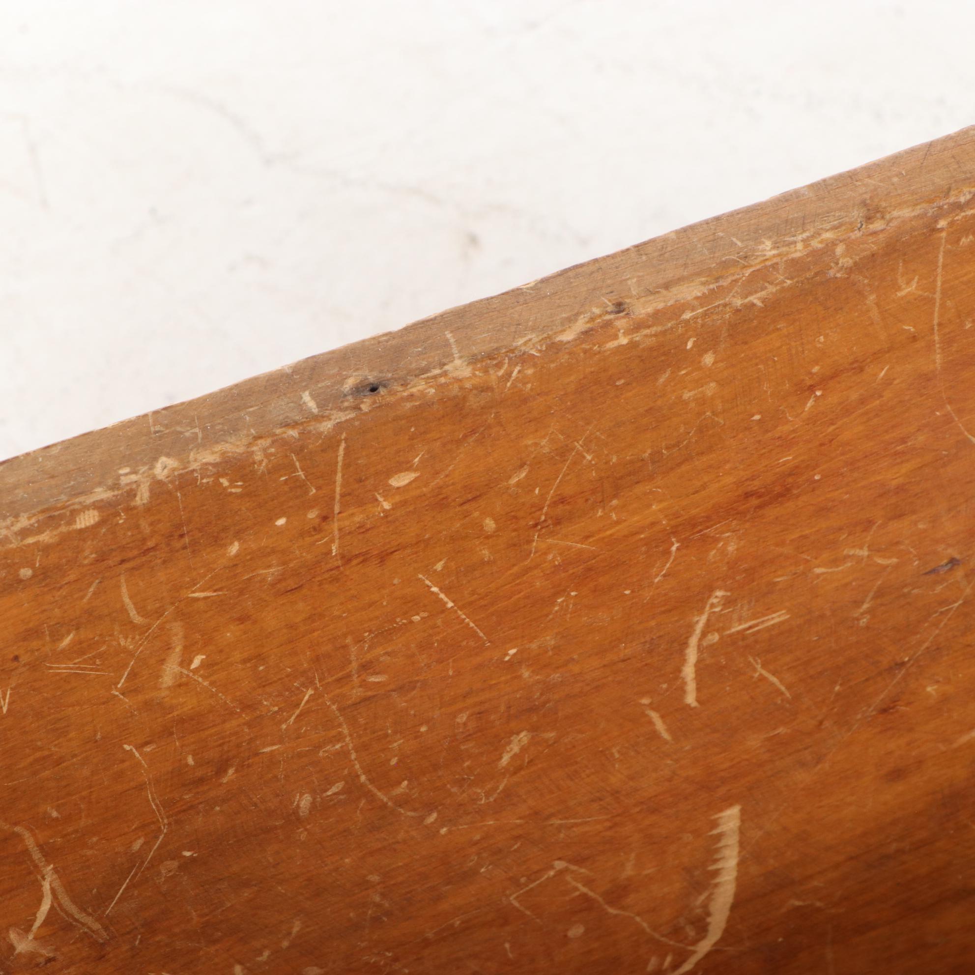 American Primitive Poplar Baby Cradle, Late 19th Century