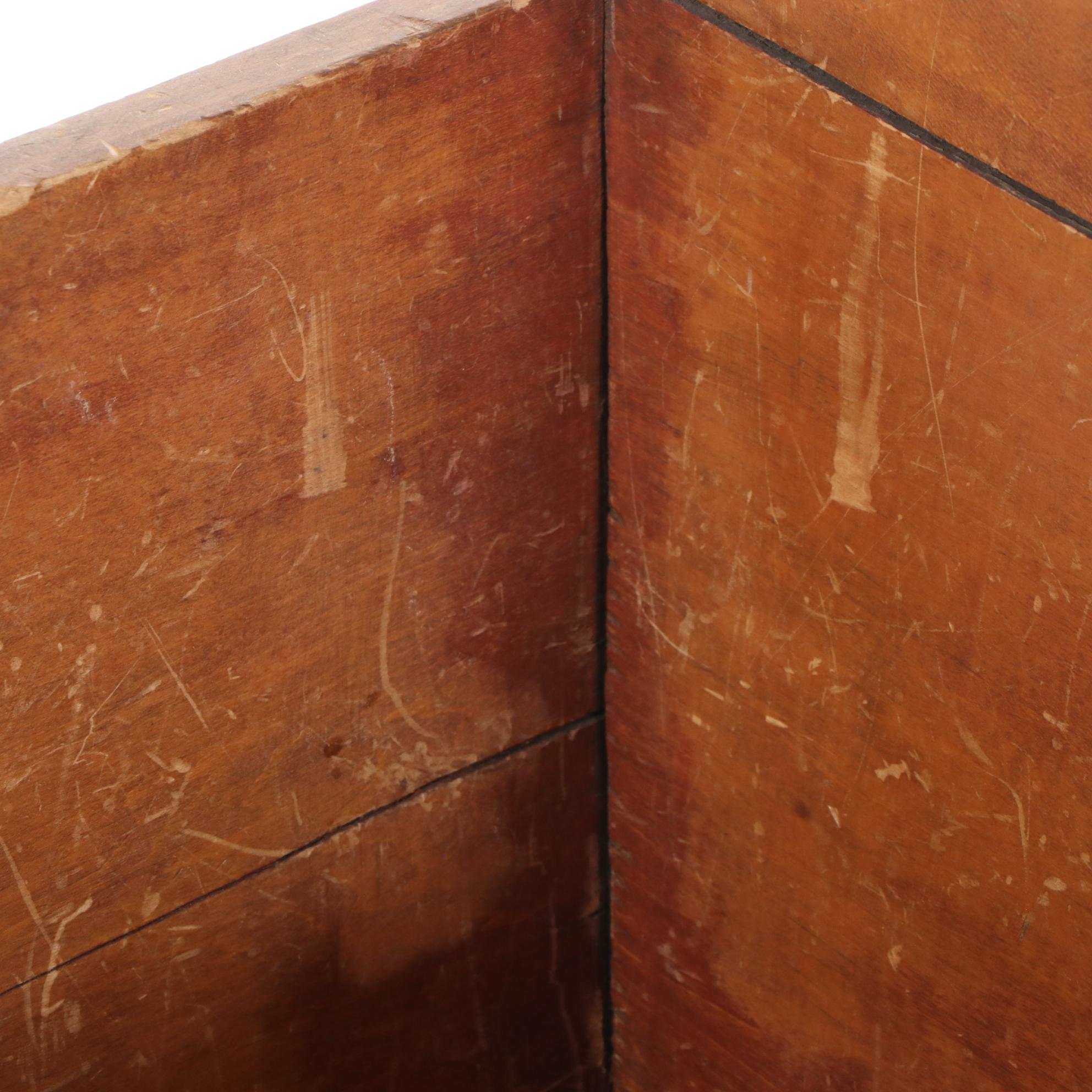 American Primitive Poplar Baby Cradle, Late 19th Century