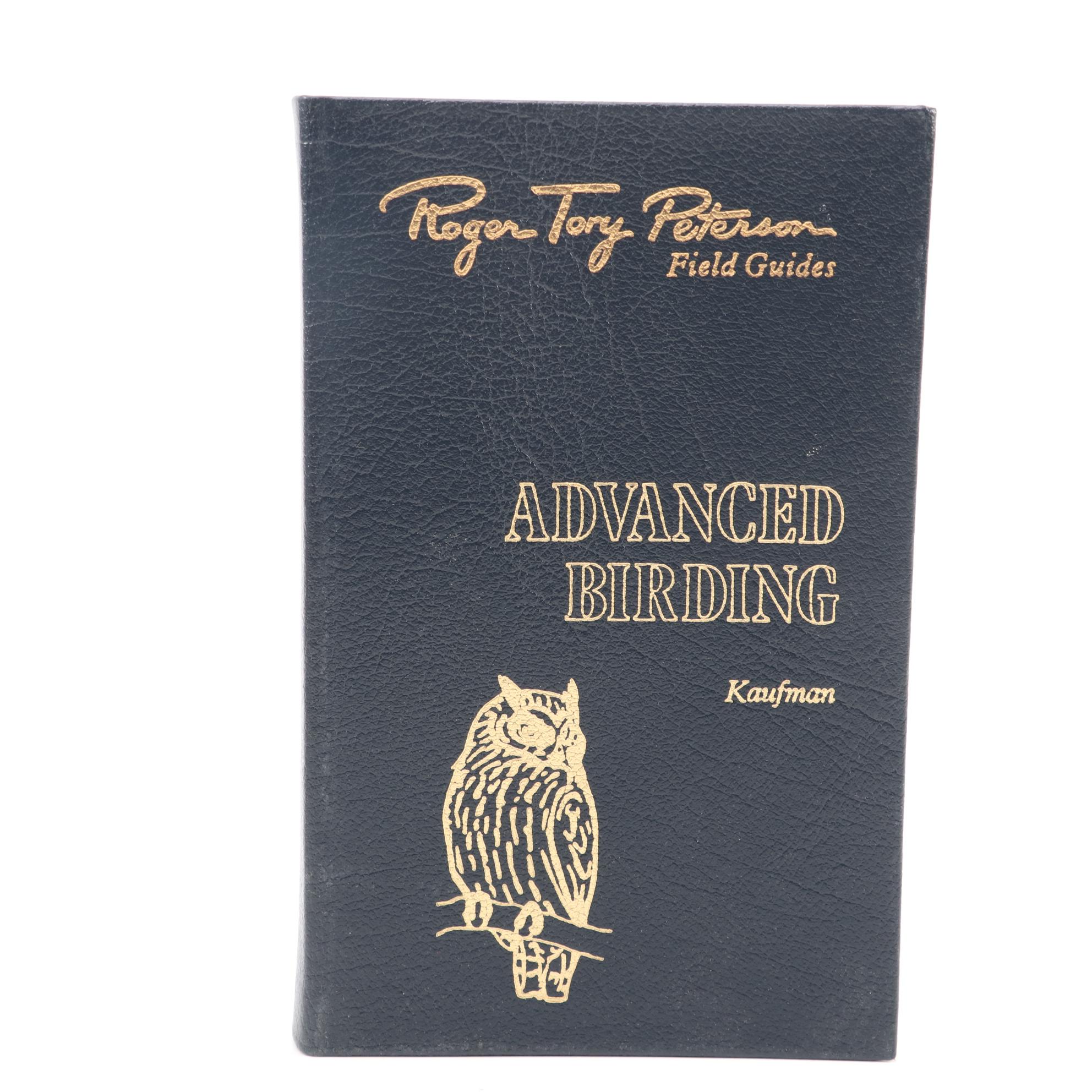 Easton Press Roger Tory Peterson Field Guides Including "Advanced Birding"
