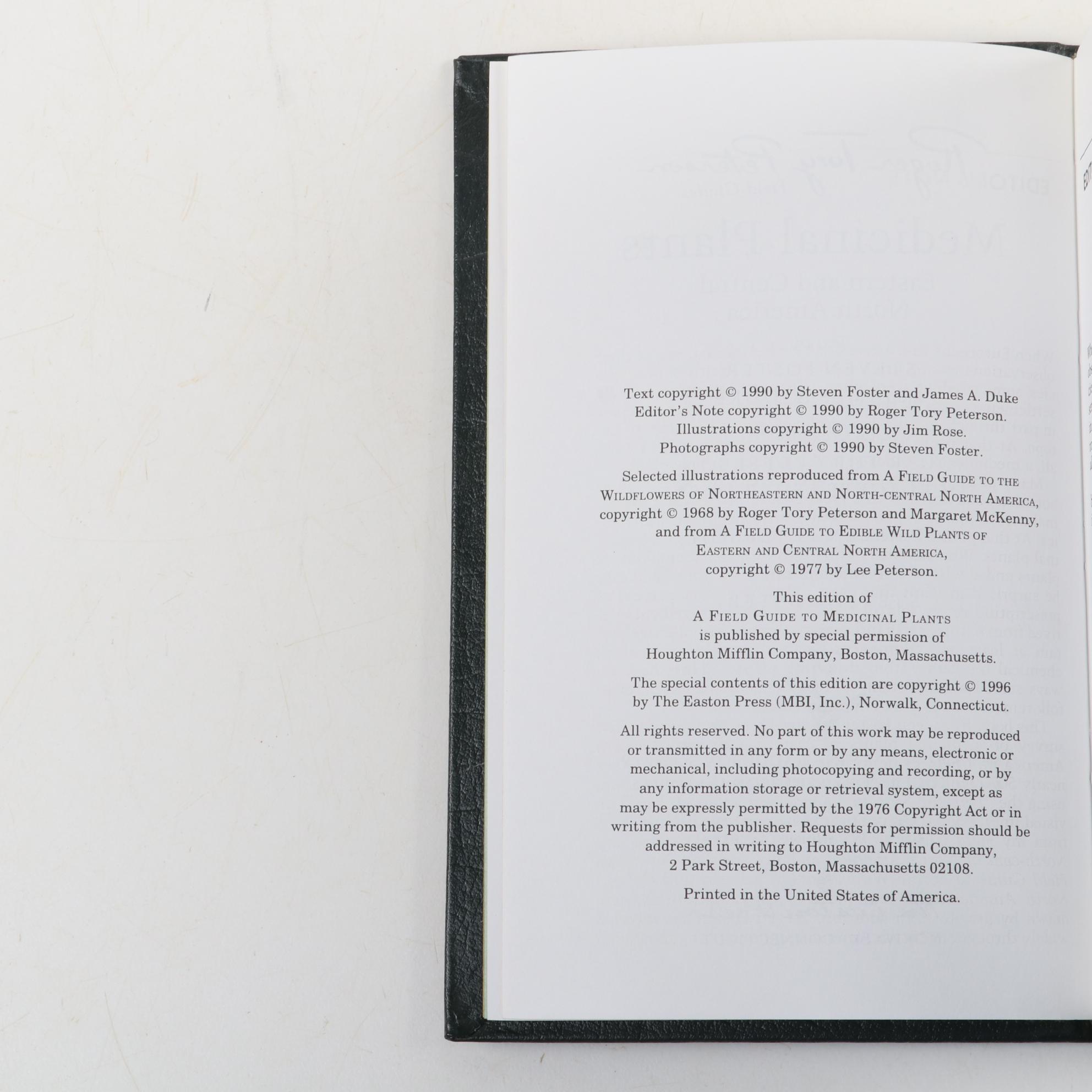 Easton Press Roger Tory Peterson Field Guides Including "Advanced Birding"