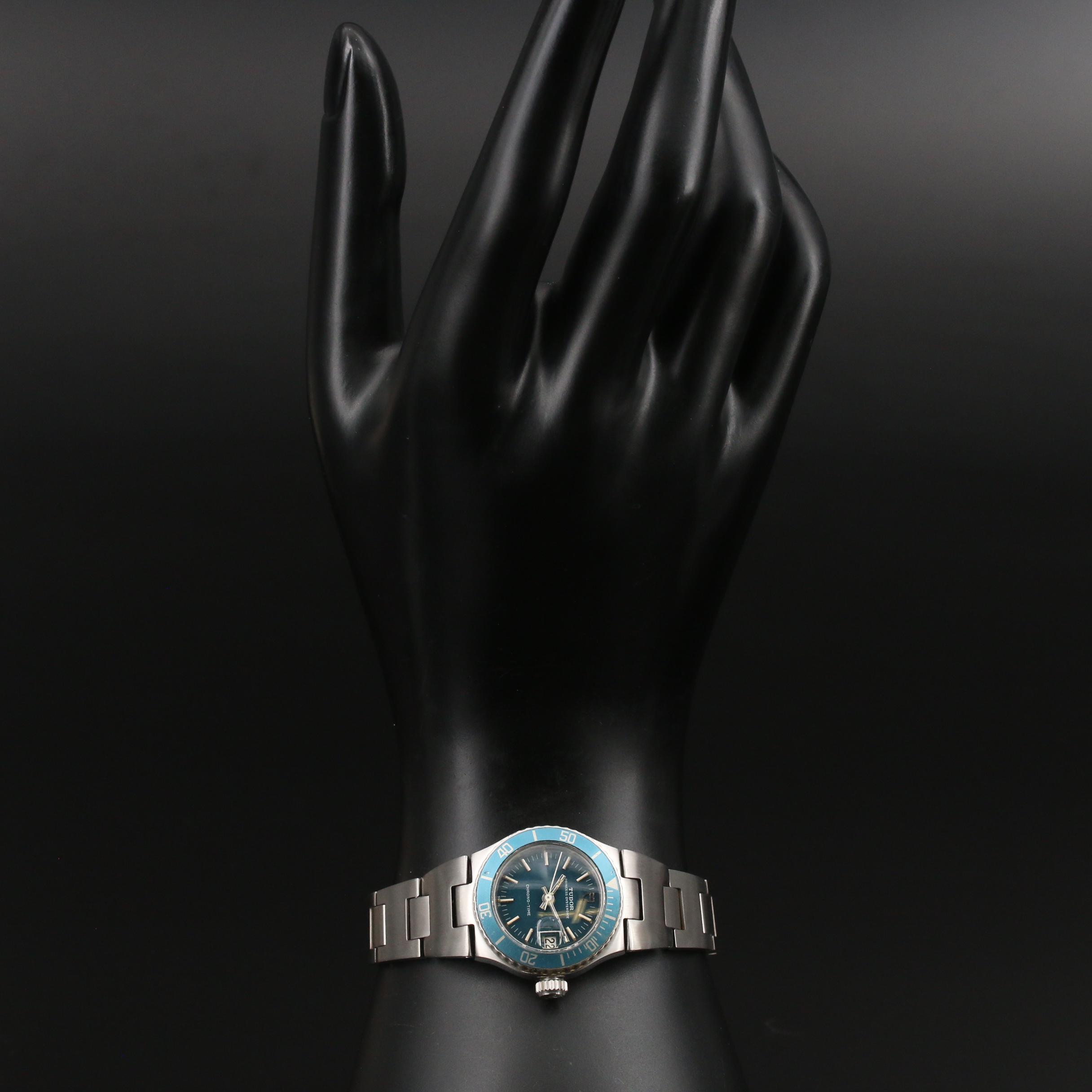 1974 Tudor Chrono-Time Stainless Steel Automatic Watch