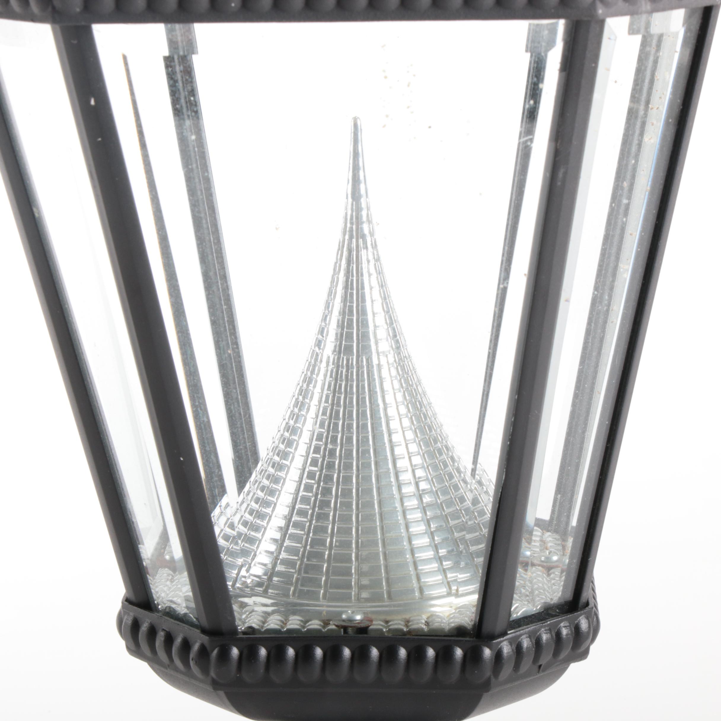 Gama Sonic "Royal Solar" Top Mount Lantern for Lamp Post